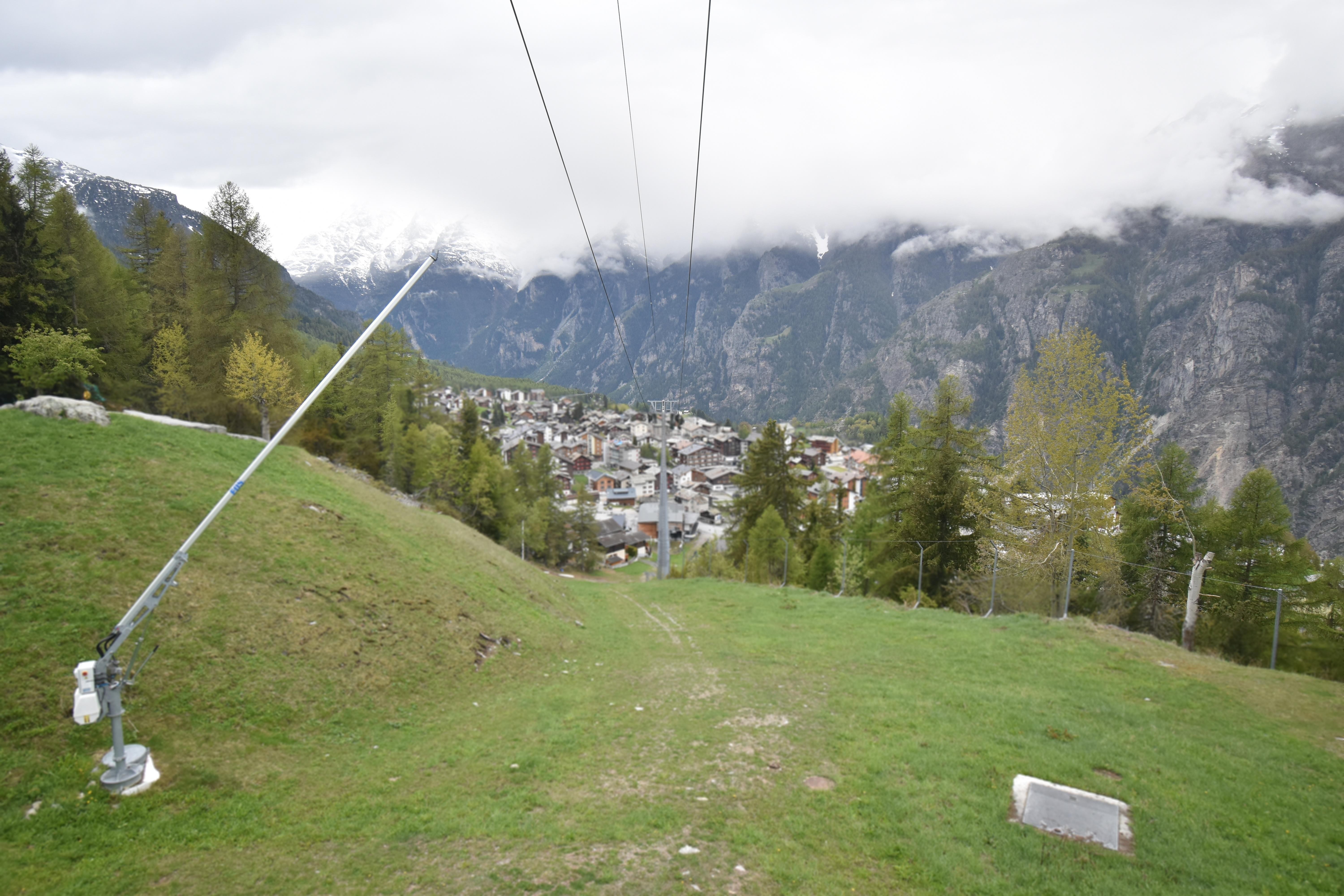 Archiv Foto Webcam Grächen im Wallis