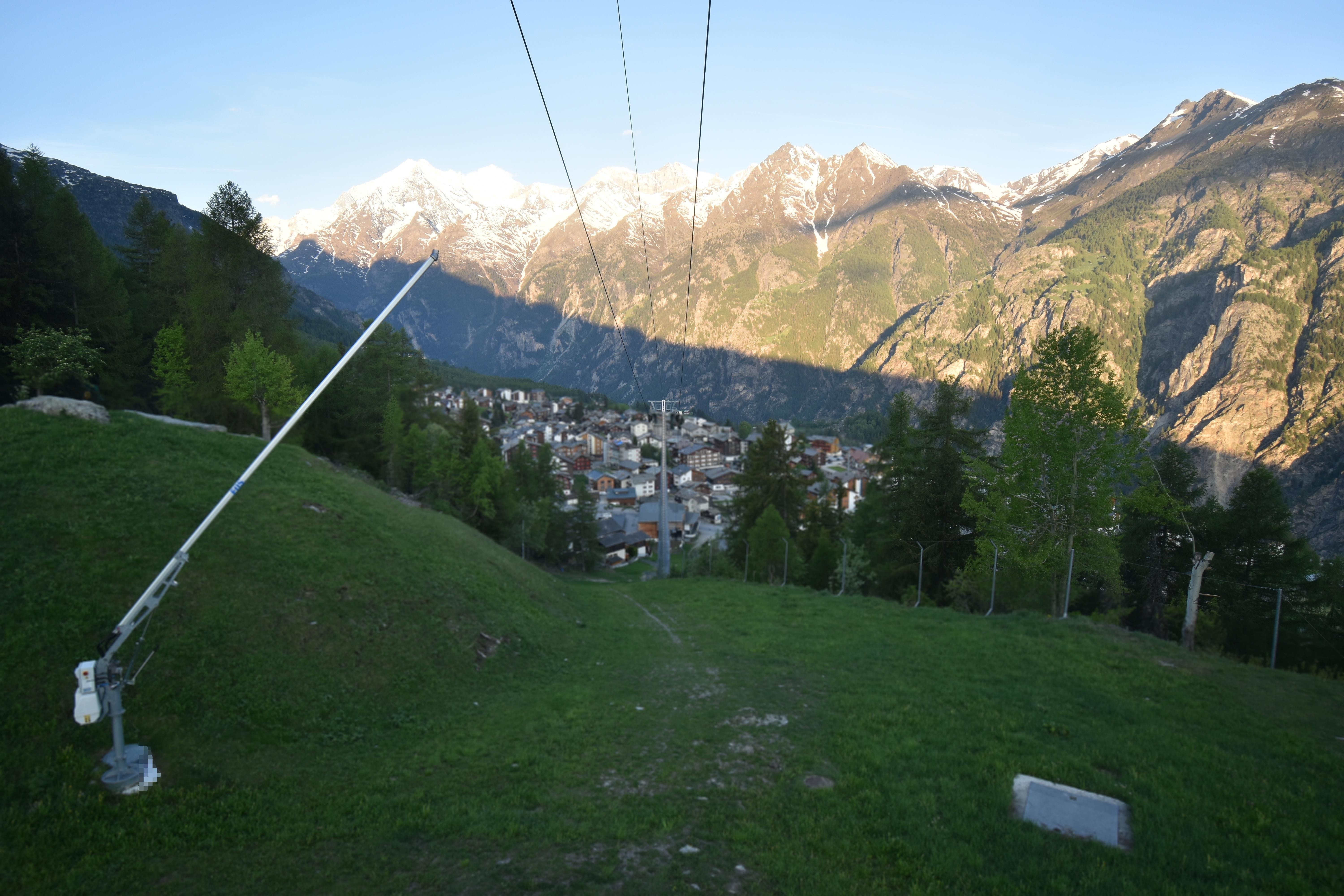 Archived image Webcam Grächen in Valais