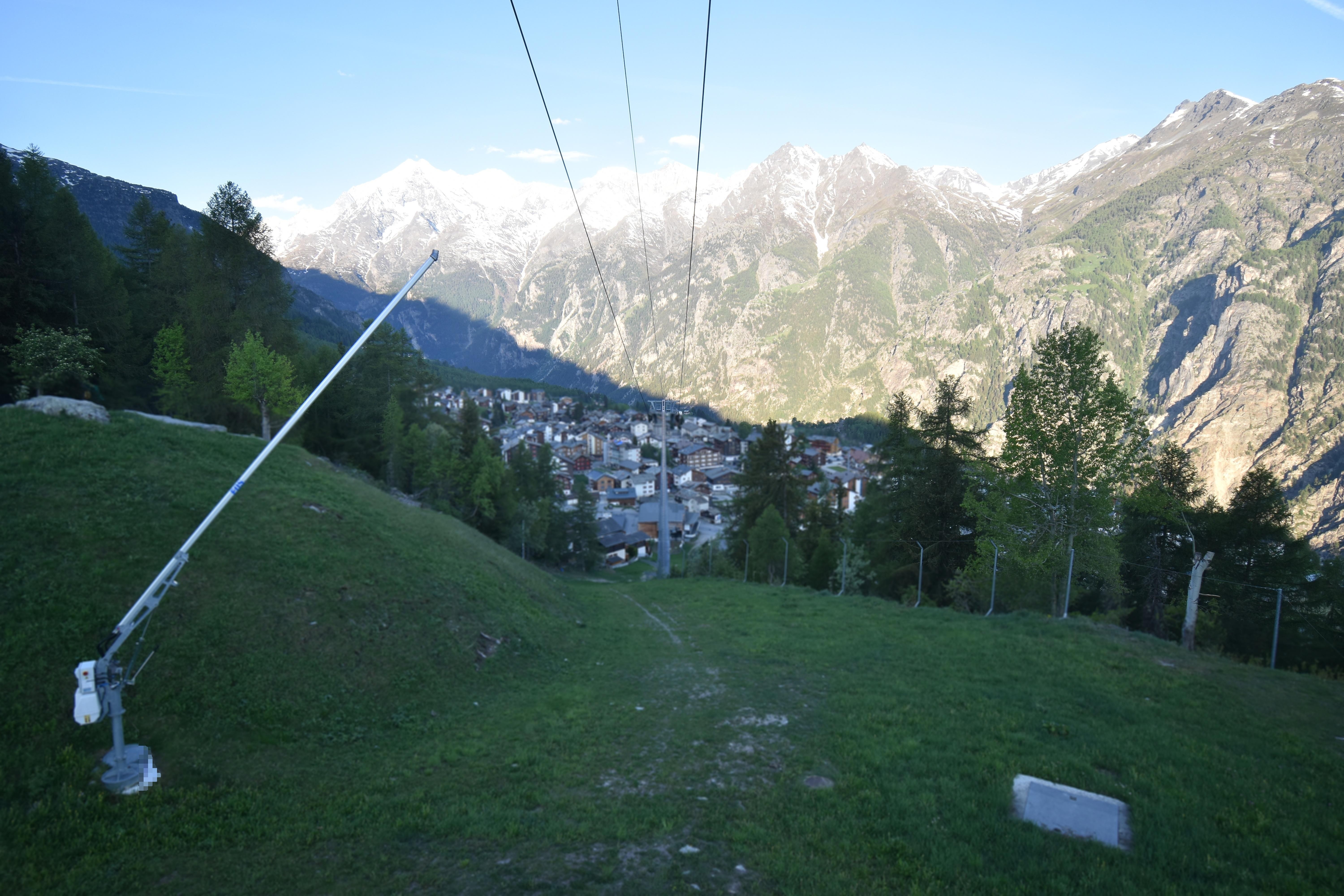 Archived image Webcam Grächen in Valais