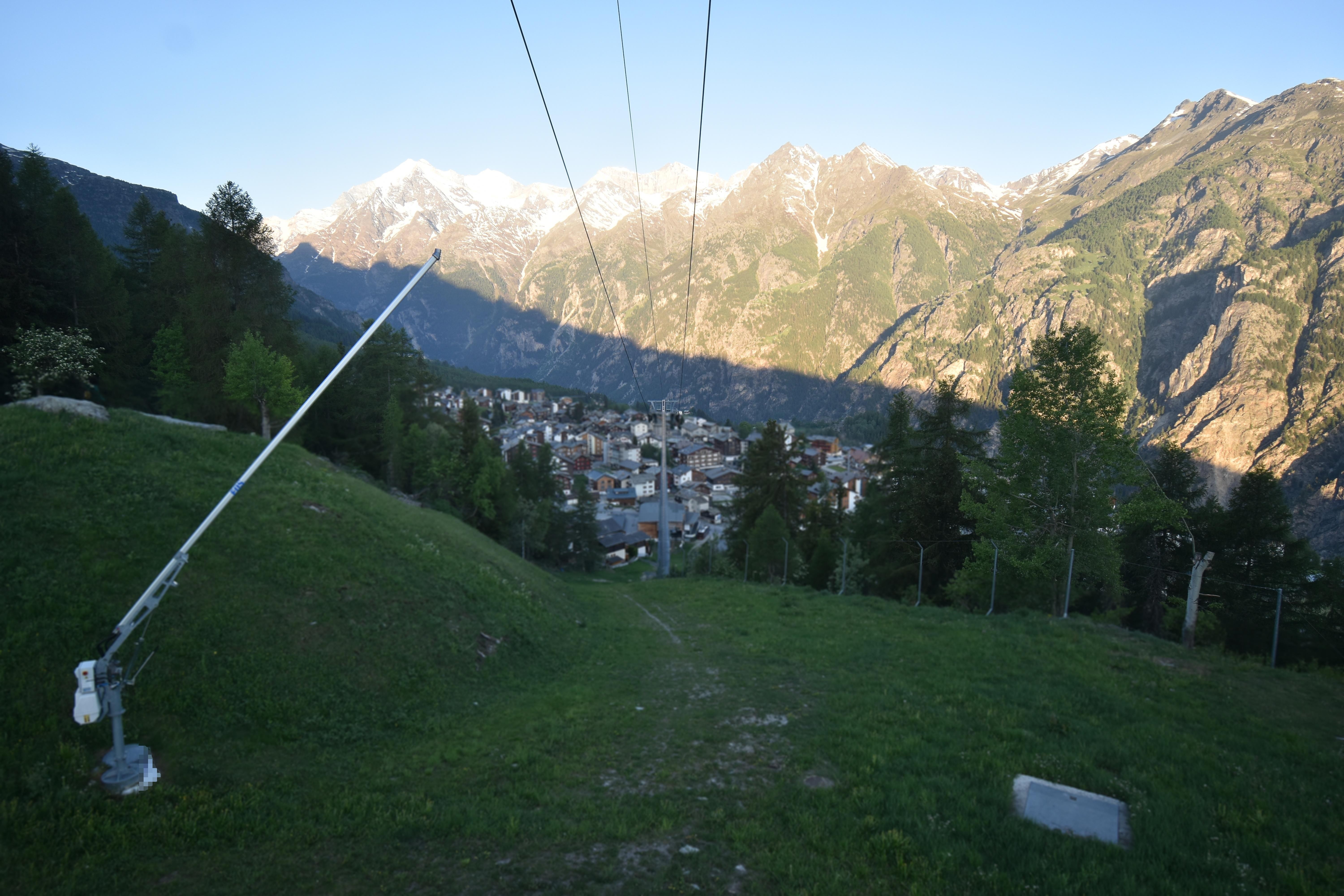 Archiv Foto Webcam Grächen im Wallis
