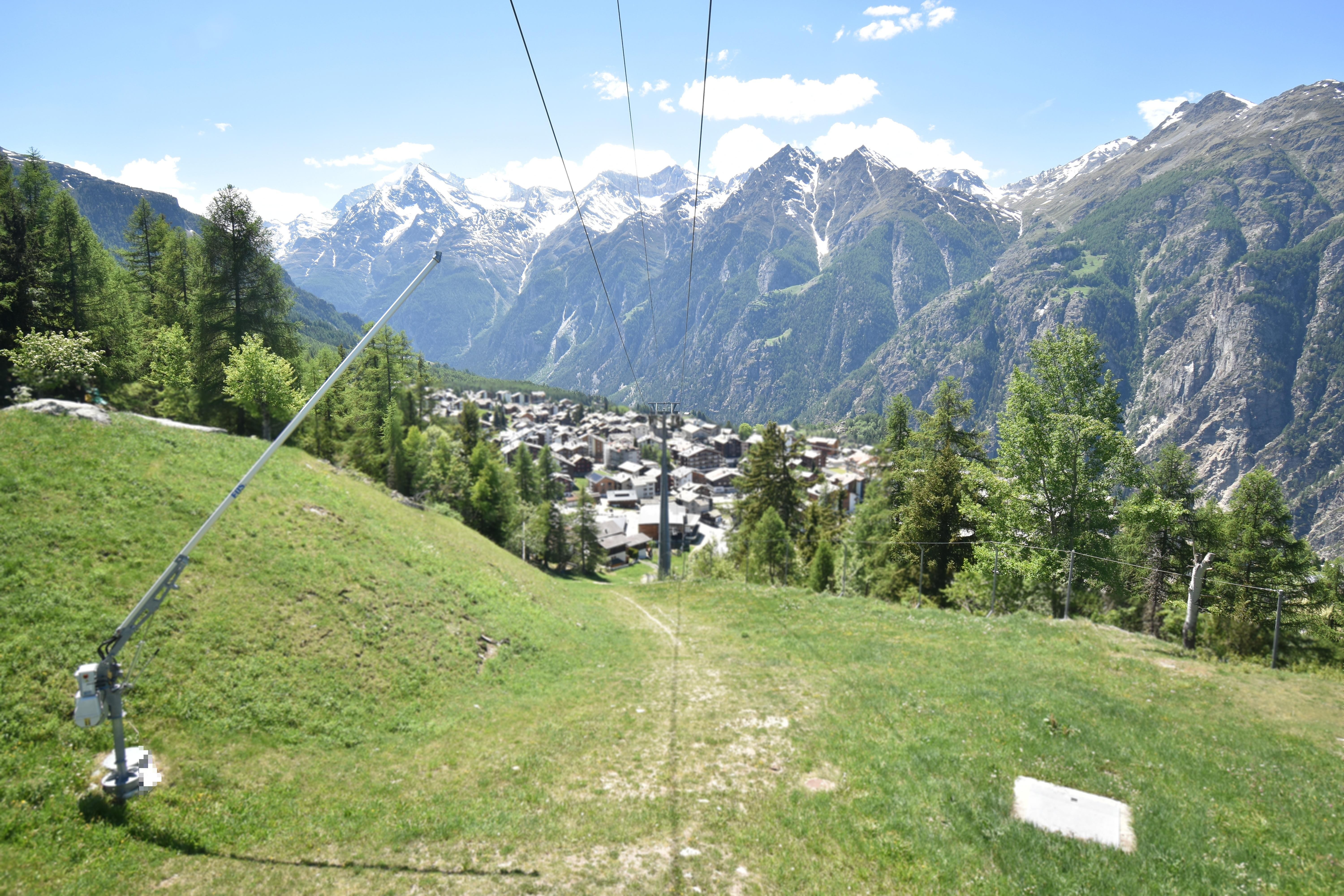 Archiv Foto Webcam Grächen im Wallis