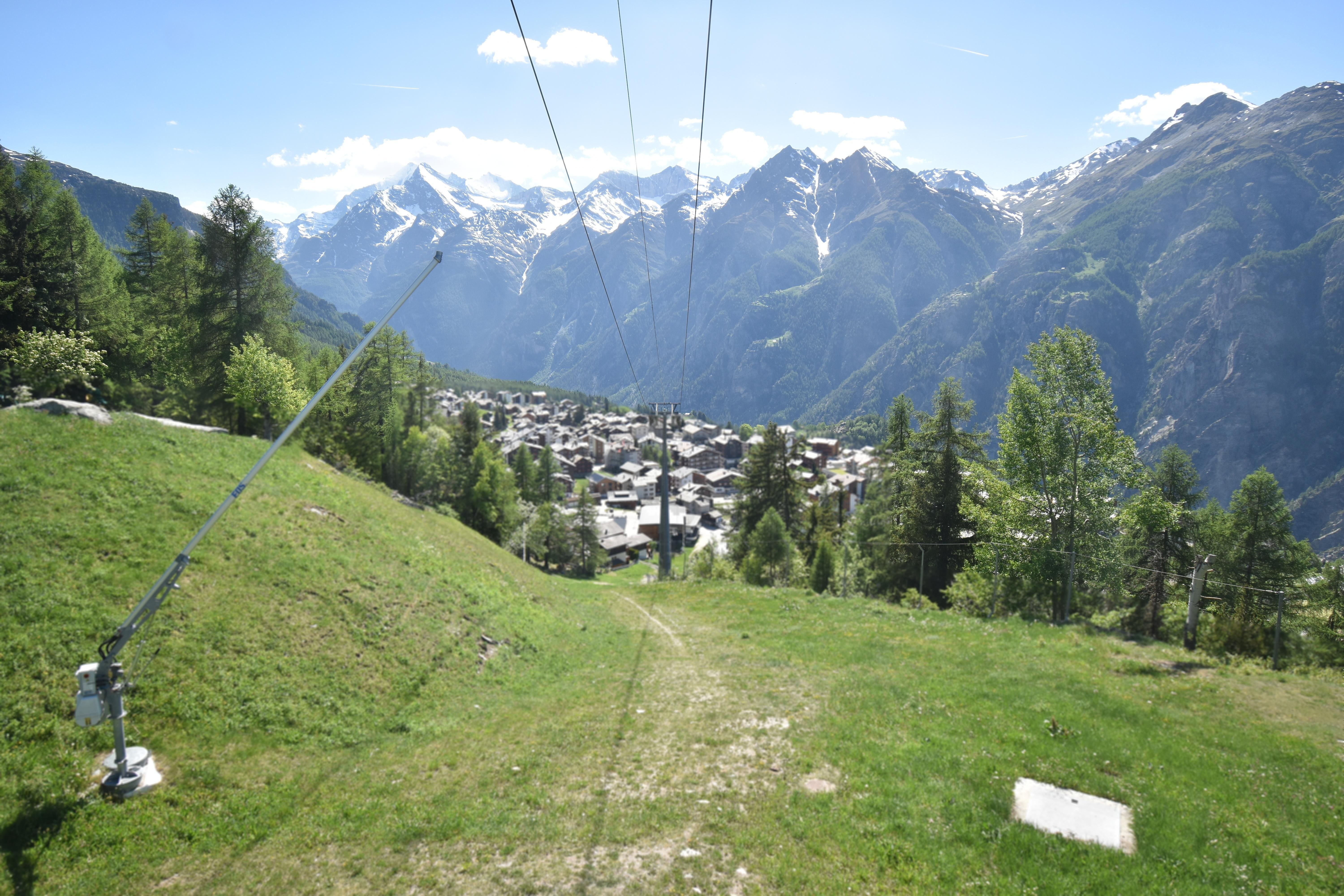 Archiv Foto Webcam Grächen im Wallis