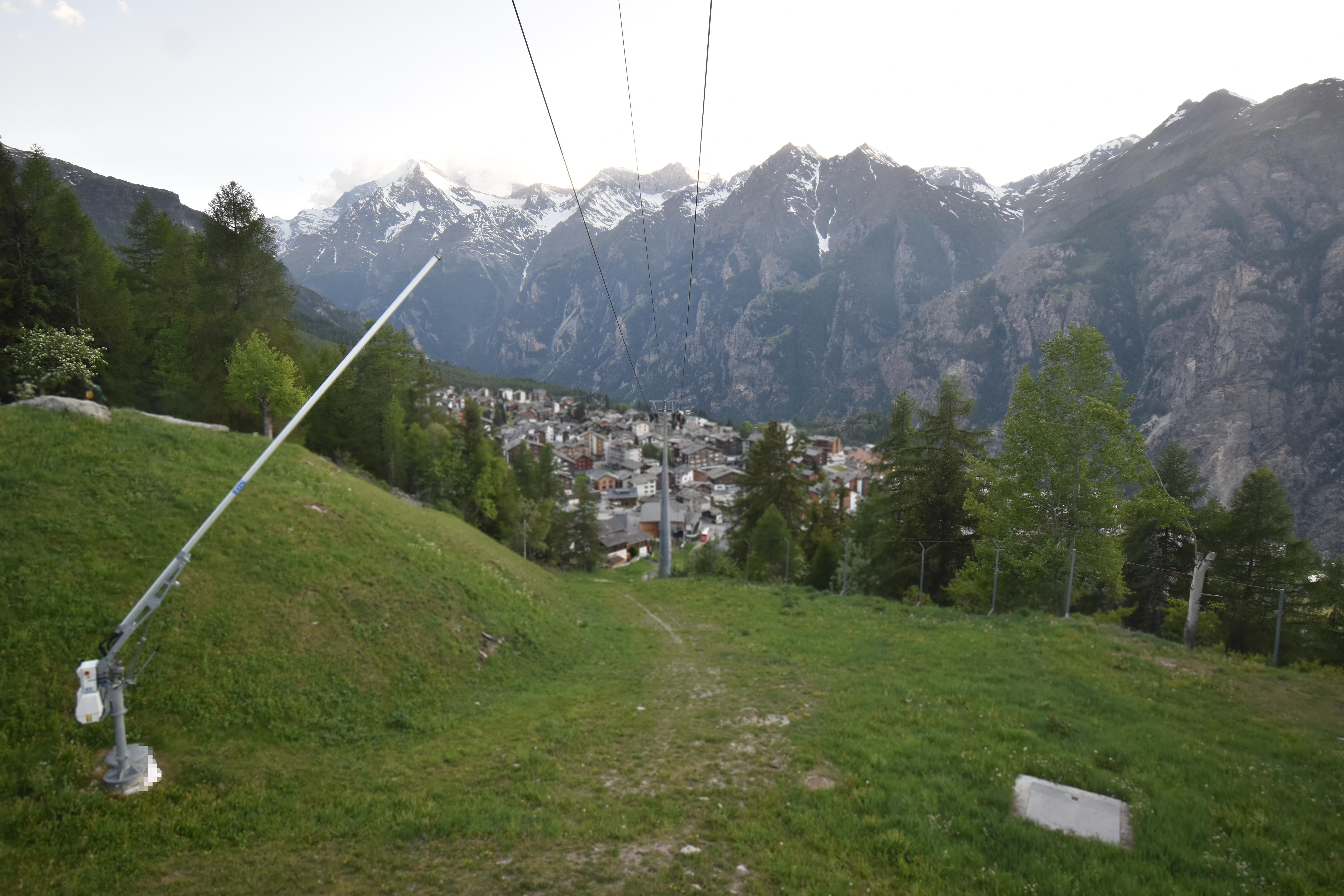 Archiv Foto Webcam Grächen im Wallis