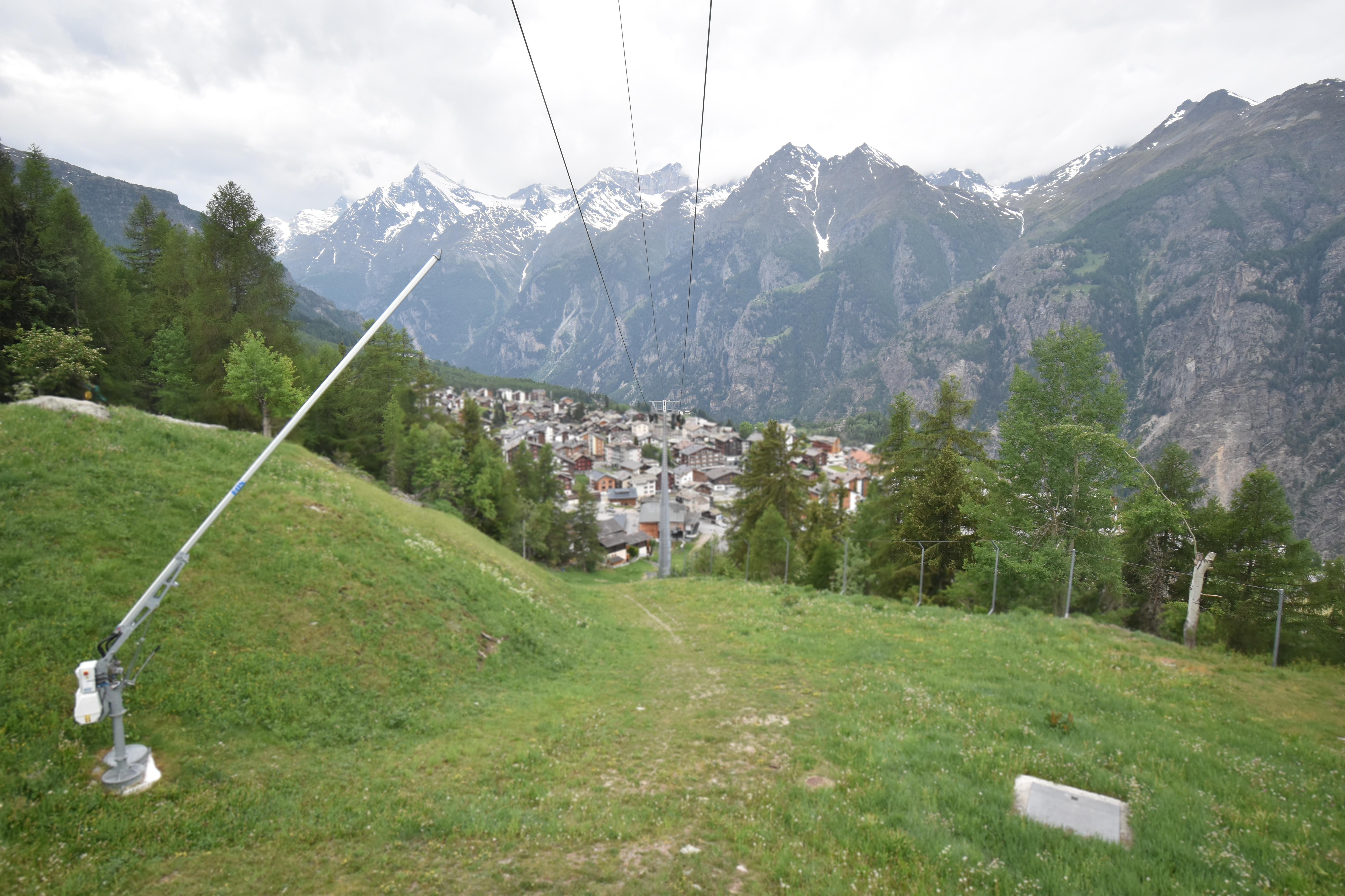 Archiv Foto Webcam Grächen im Wallis