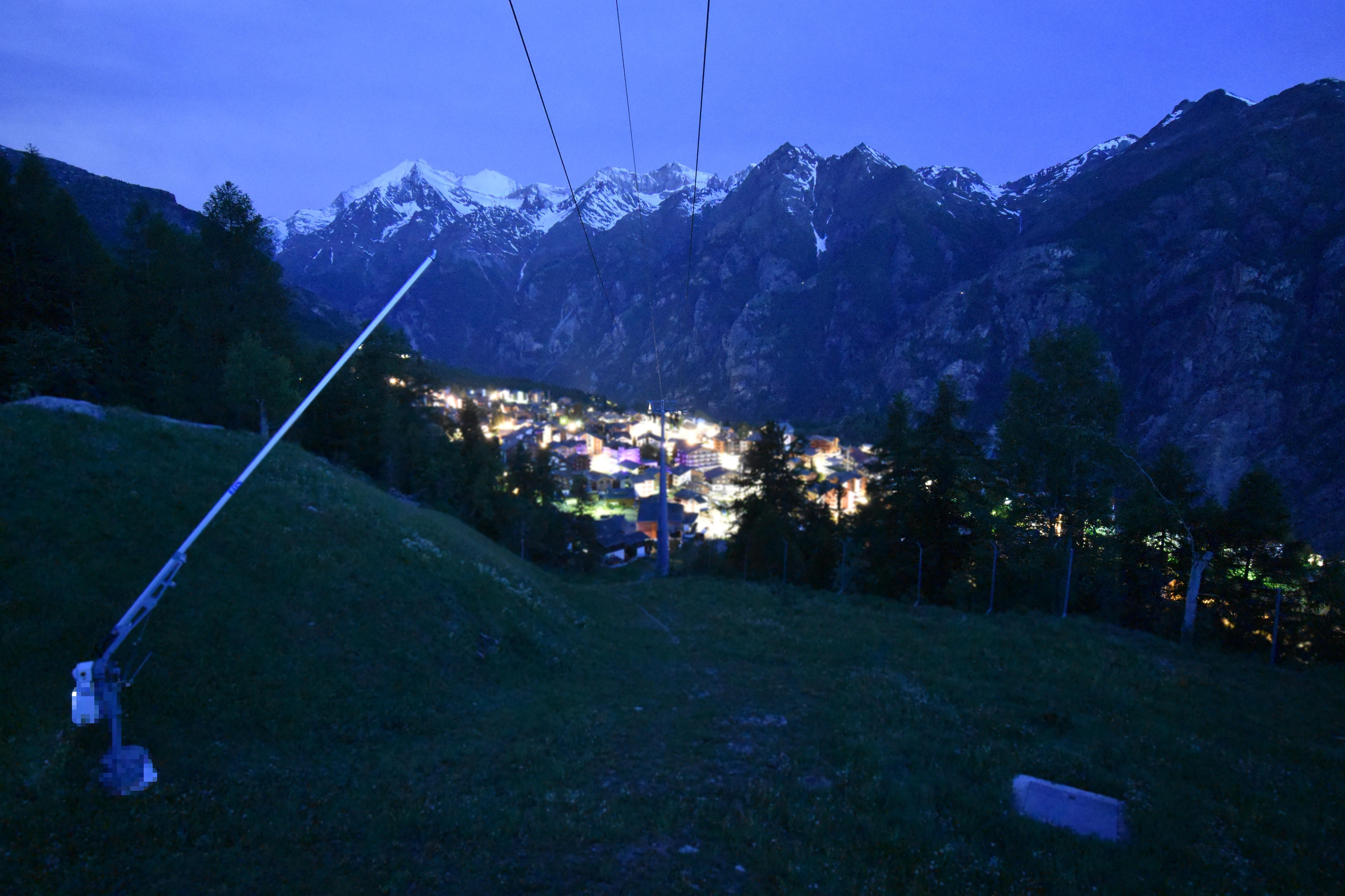 Archived image Webcam Grächen in Valais