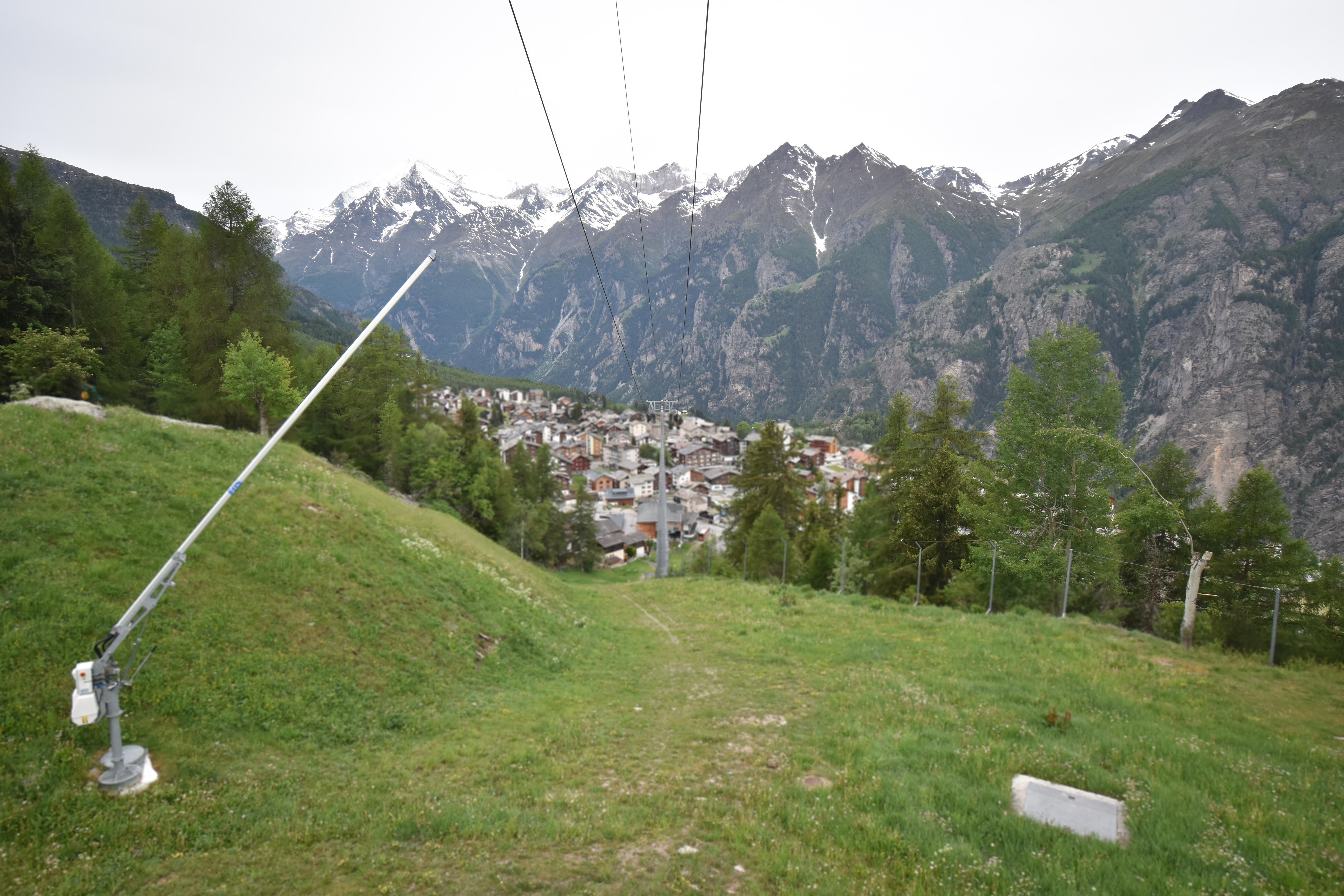 Archived image Webcam Grächen in Valais