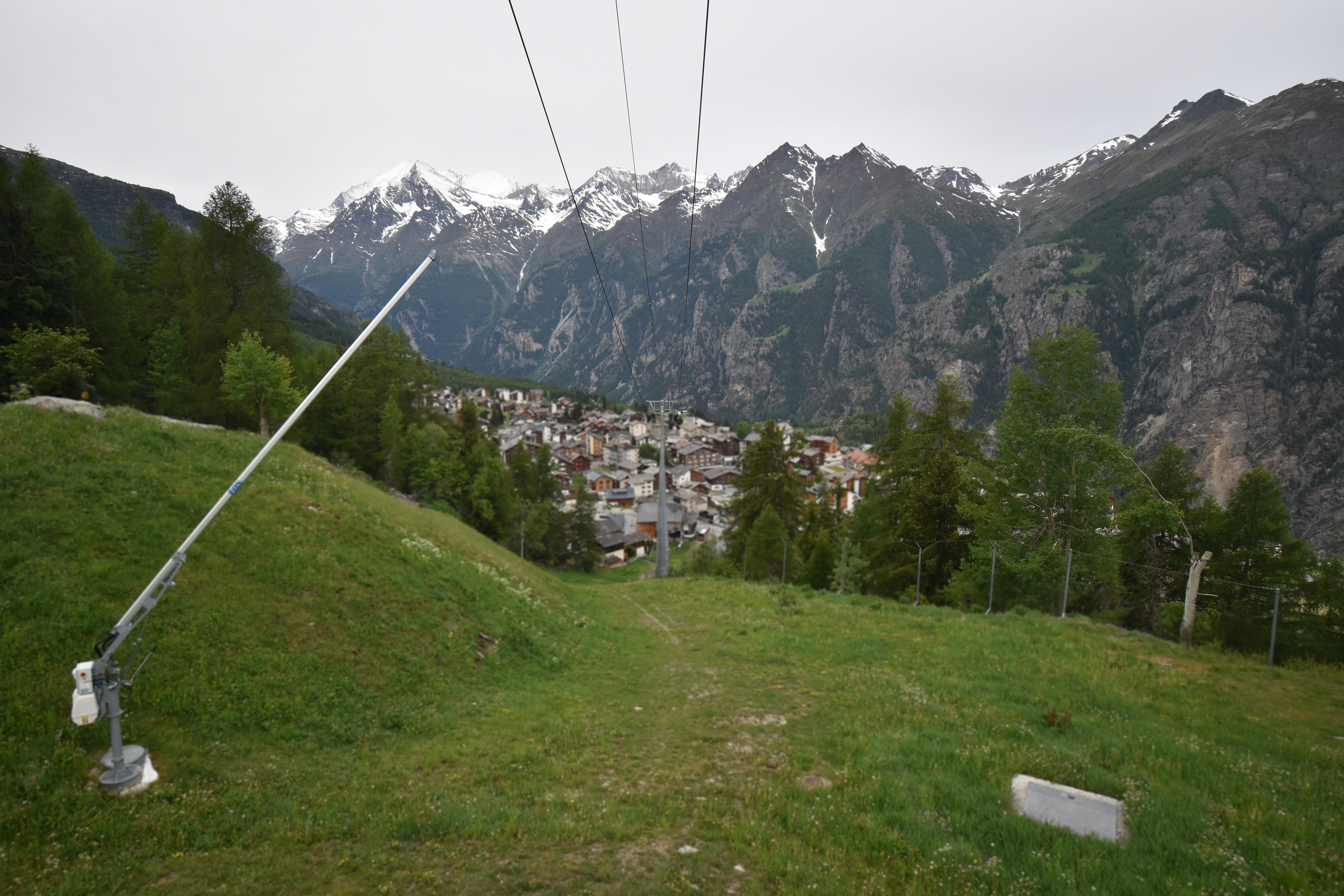 Archived image Webcam Grächen in Valais