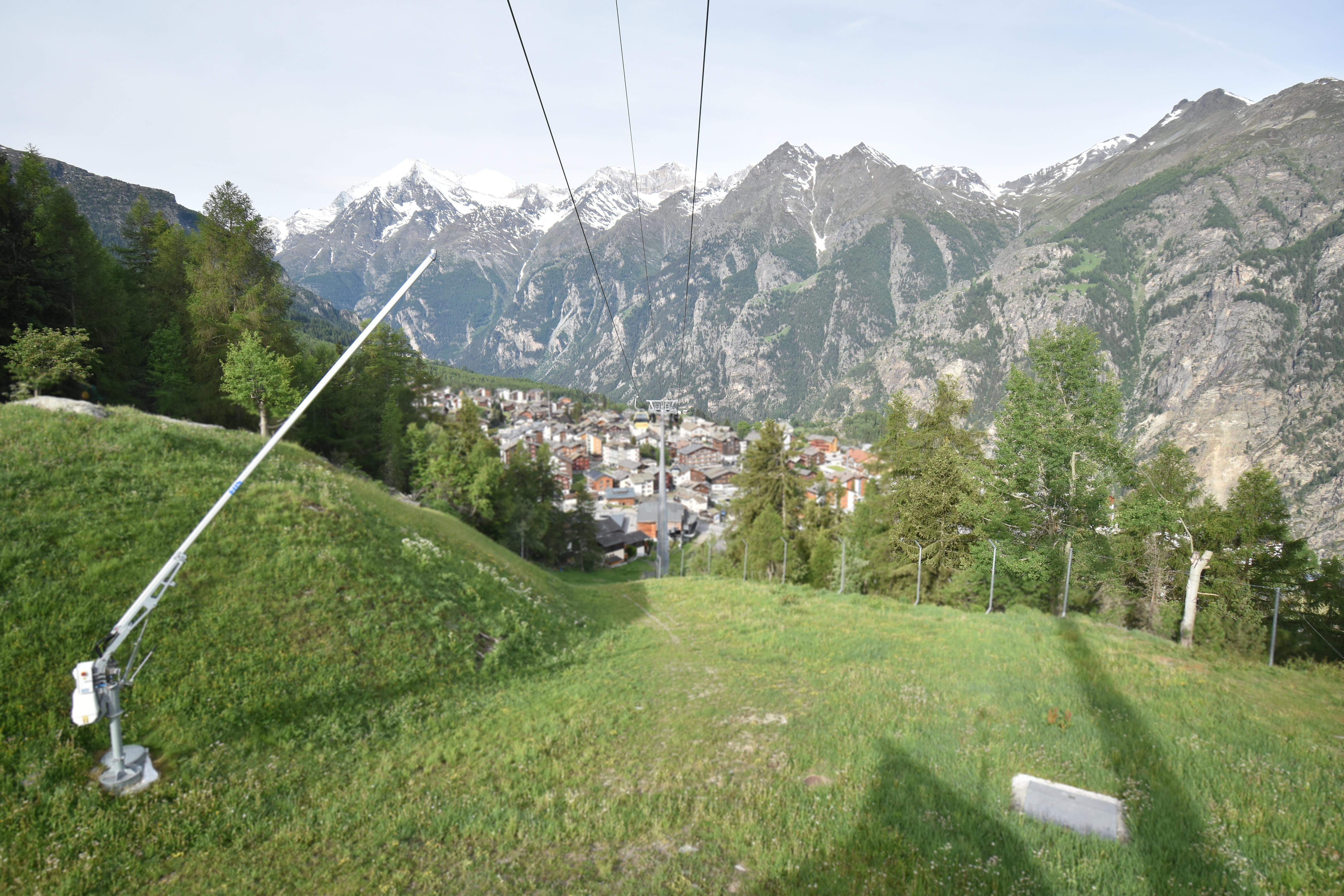 Archived image Webcam Grächen in Valais