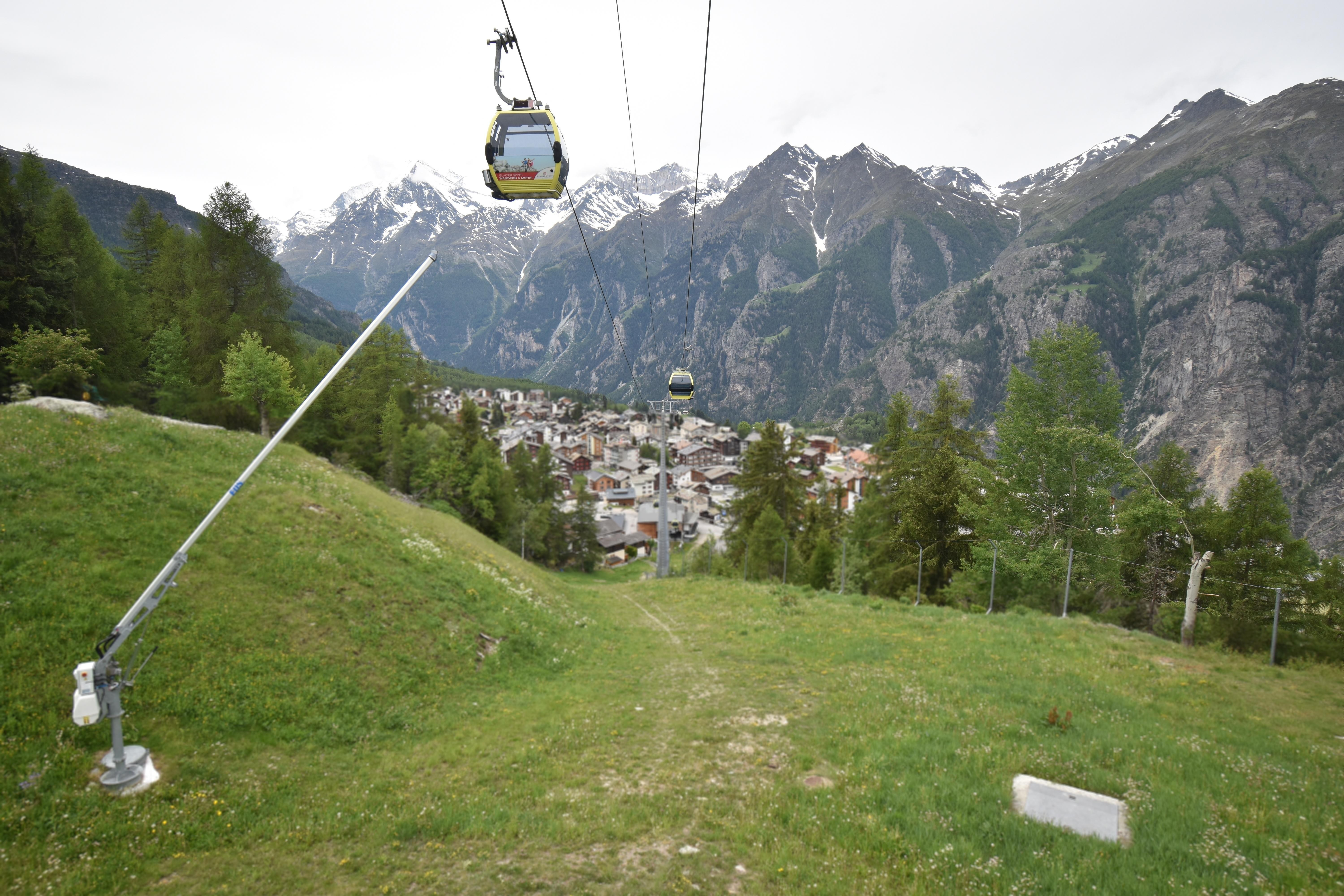 Archived image Webcam Grächen in Valais