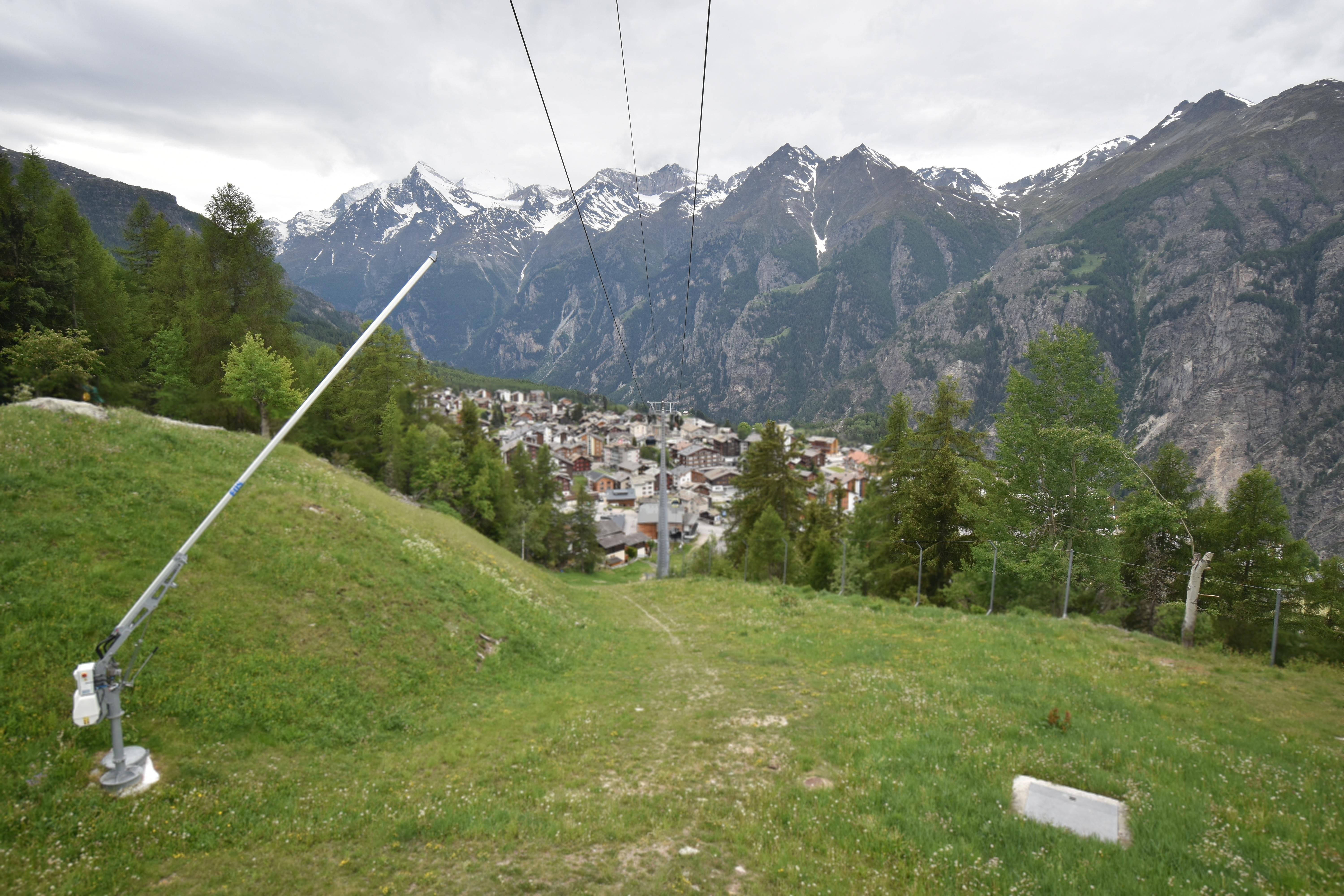 Archived image Webcam Grächen in Valais