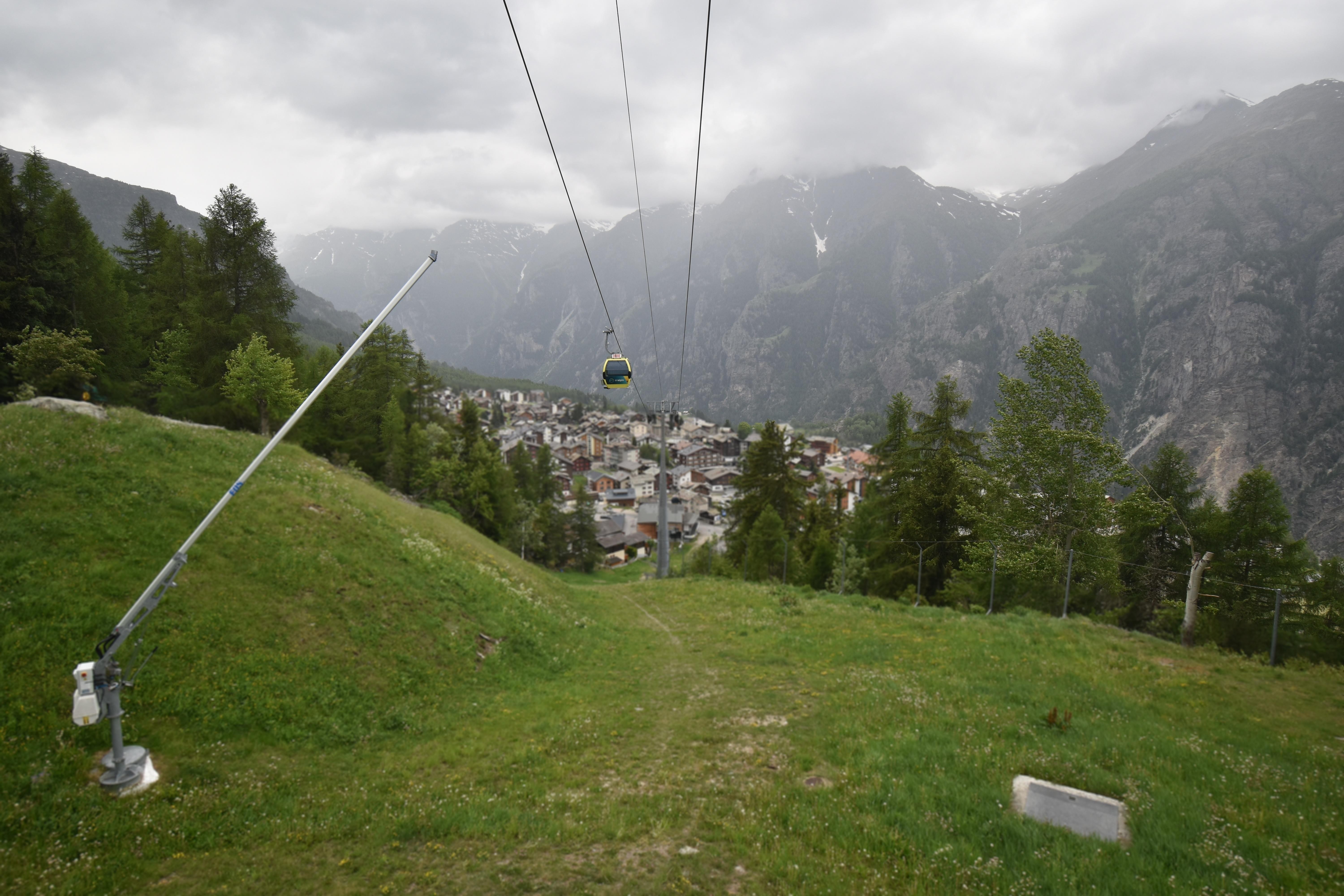 Archived image Webcam Grächen in Valais