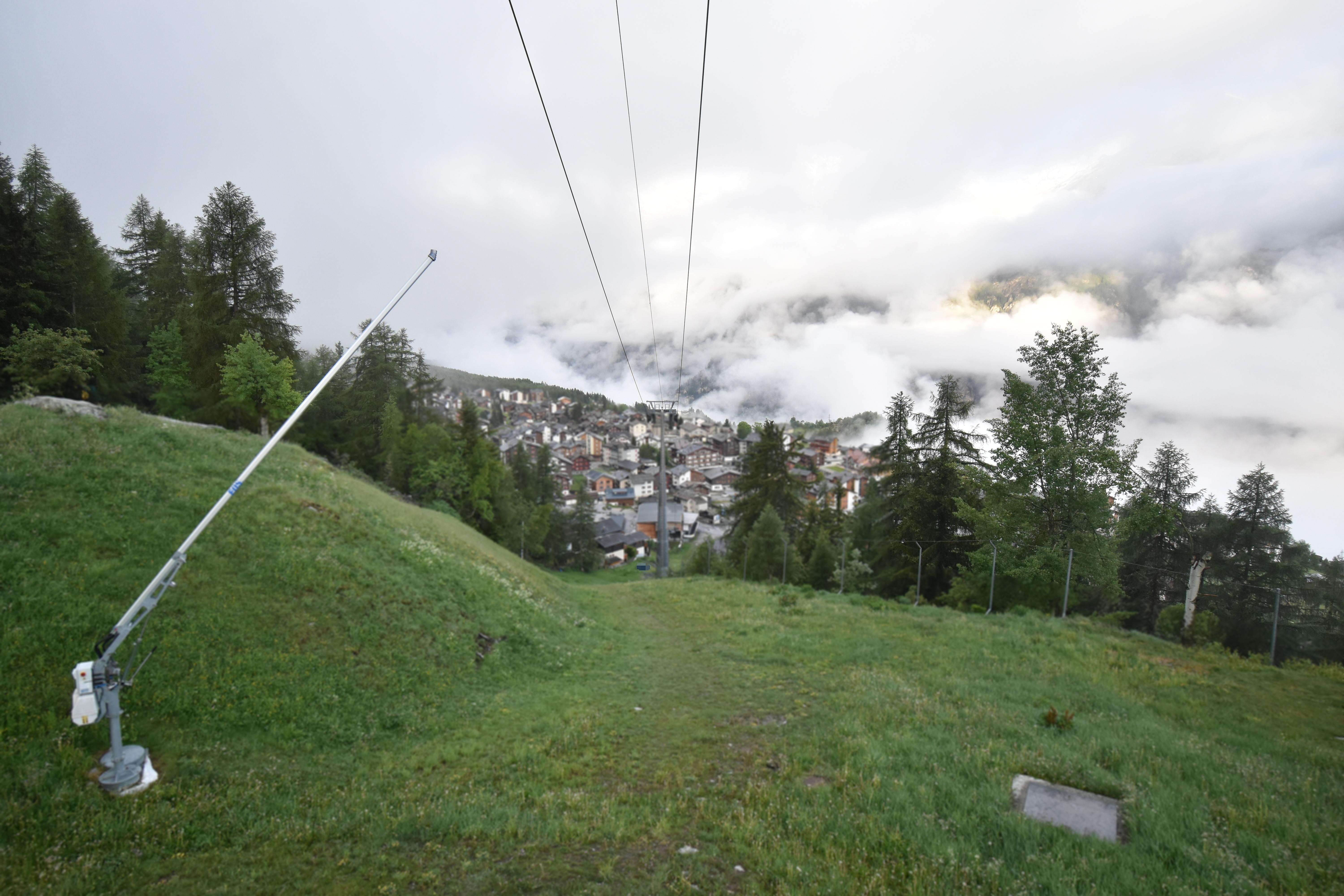 Archived image Webcam Grächen in Valais