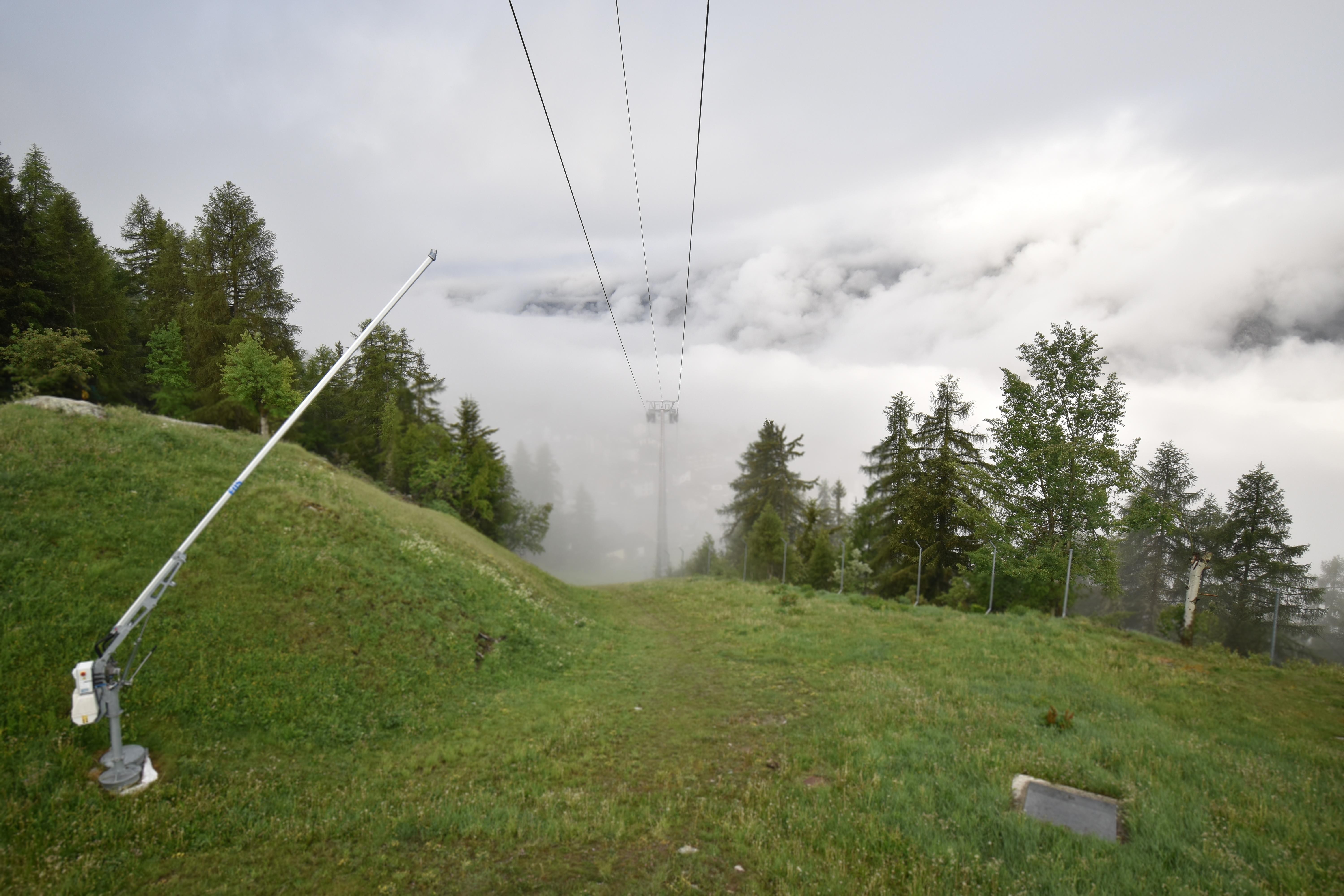 Archived image Webcam Grächen in Valais