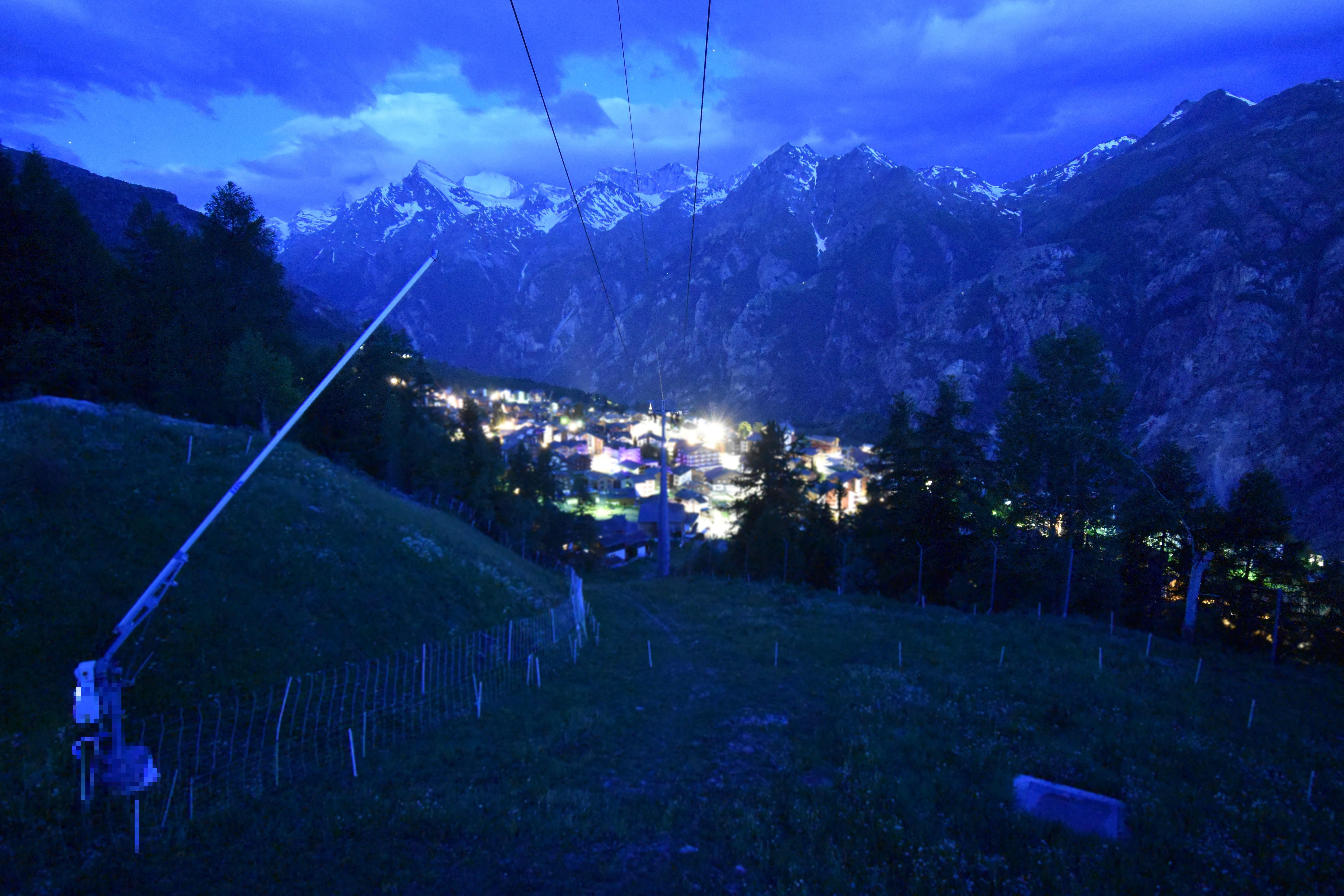 Archiv Foto Webcam Grächen im Wallis