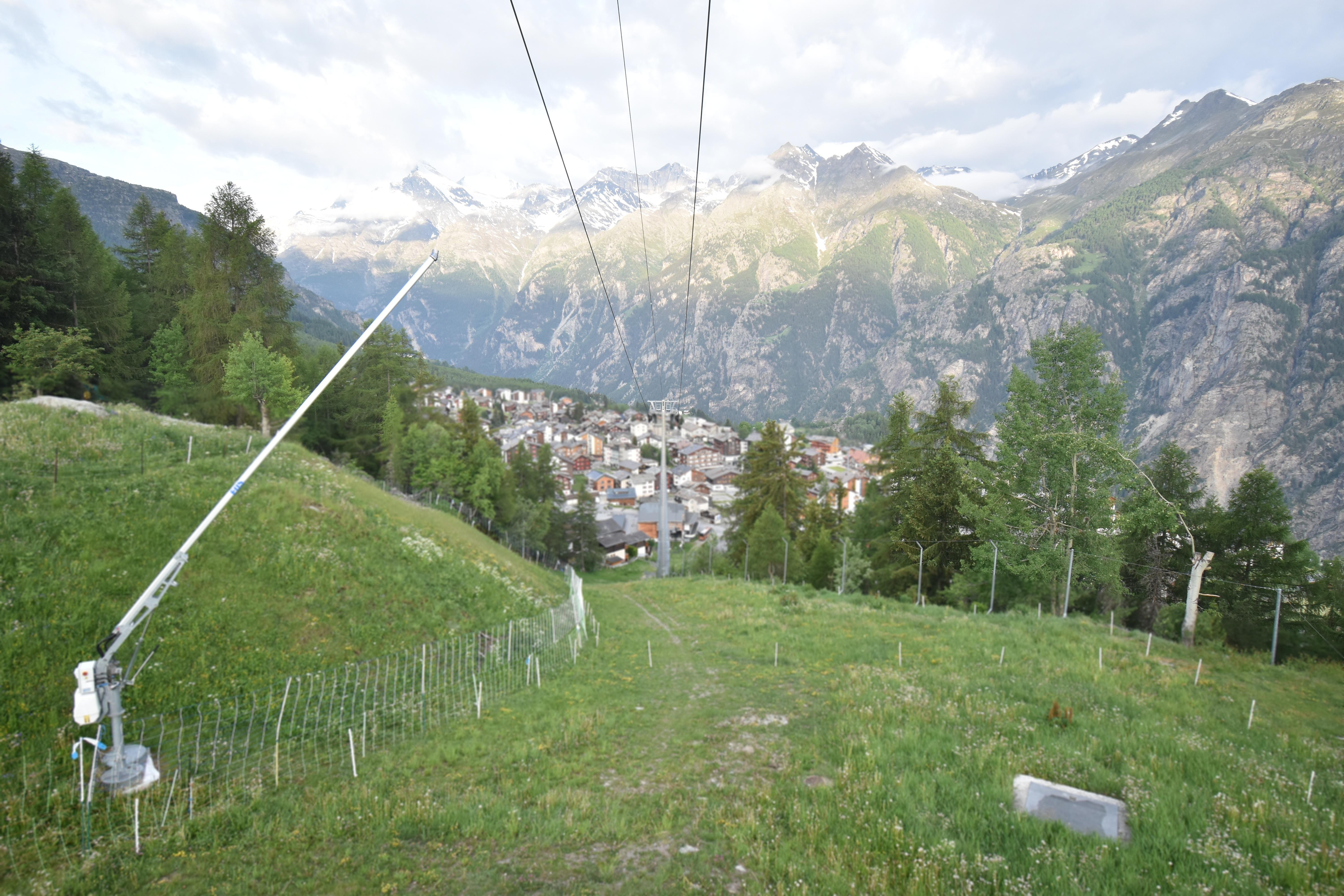 Archiv Foto Webcam Grächen im Wallis