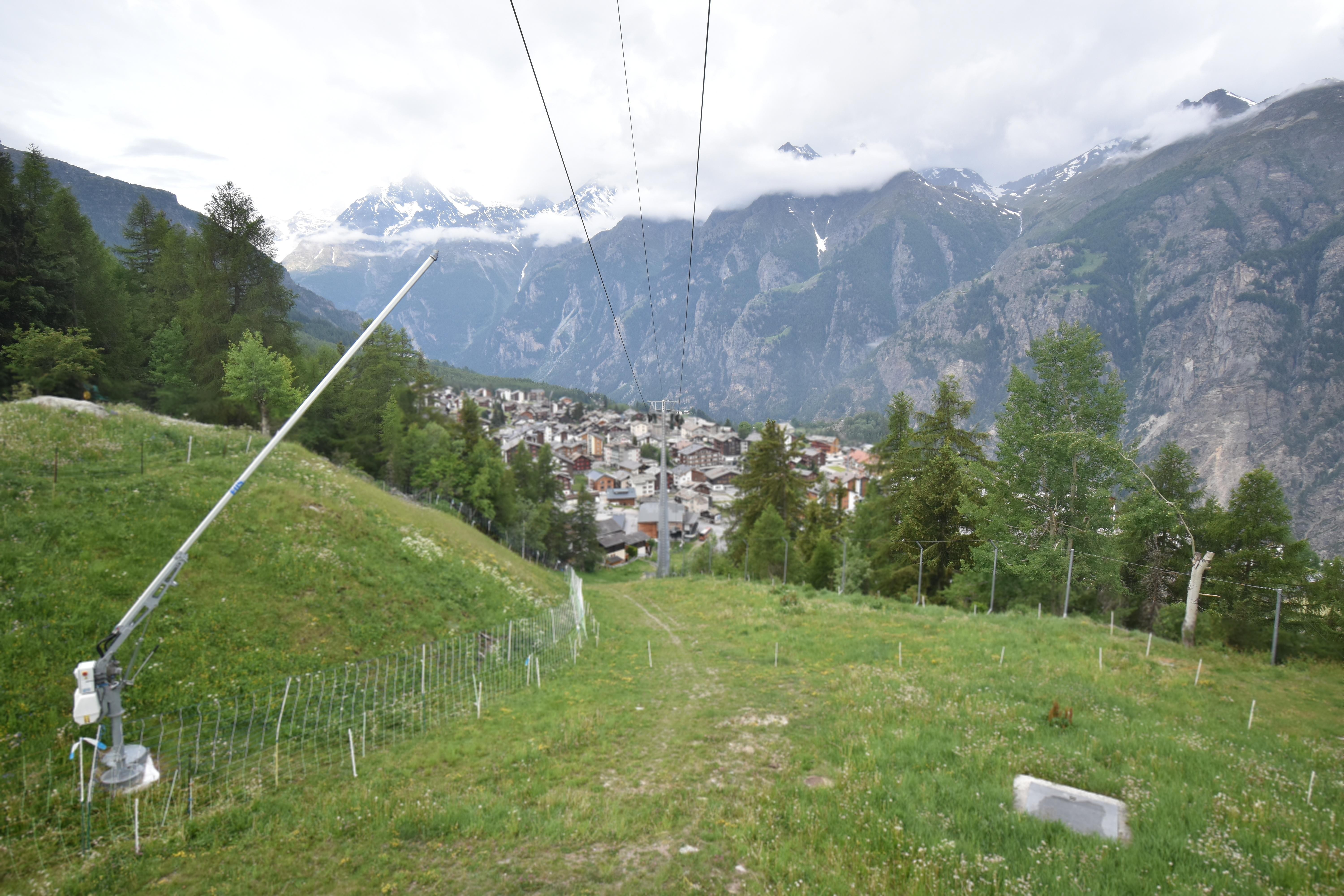 Archiv Foto Webcam Grächen im Wallis