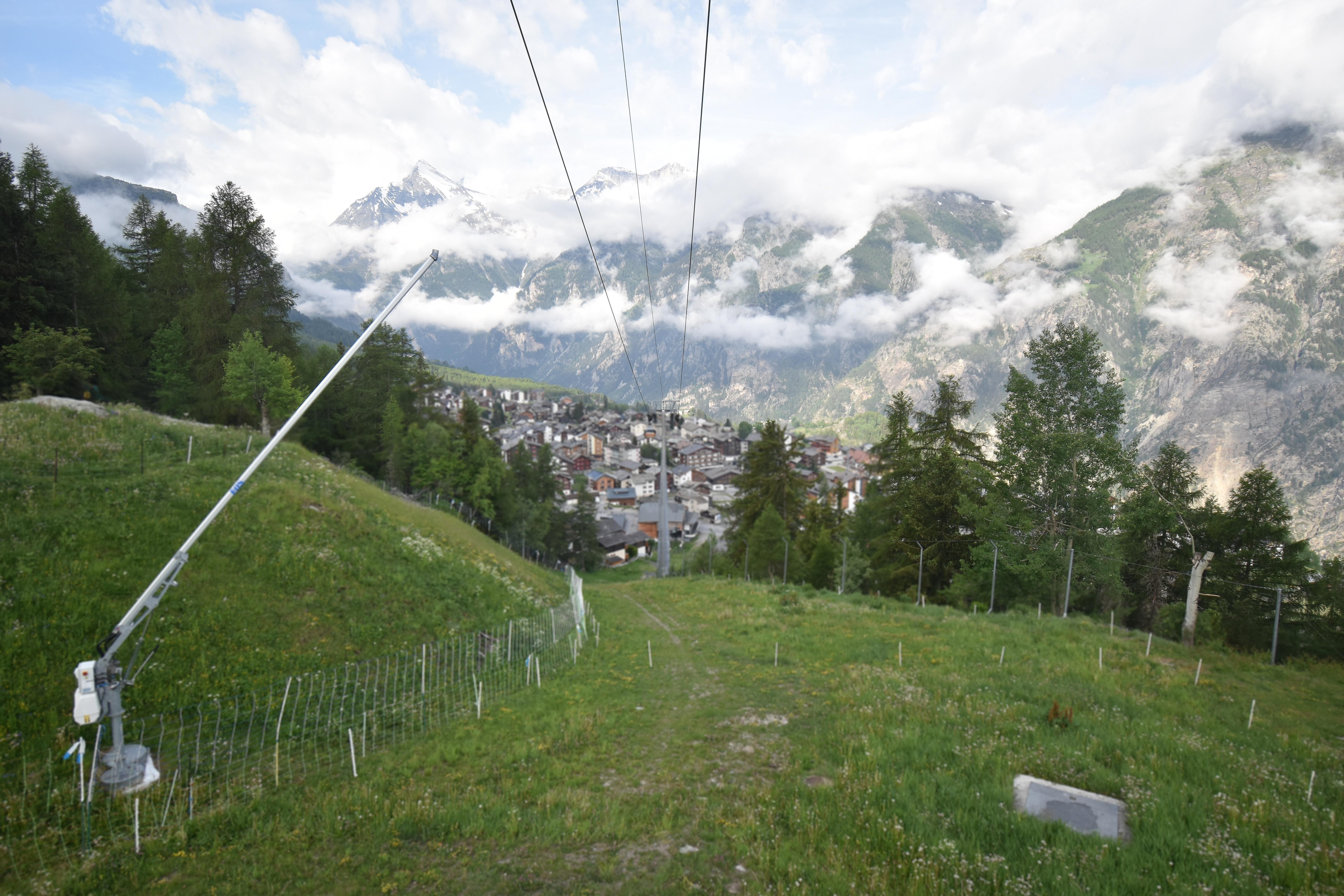 Archiv Foto Webcam Grächen im Wallis