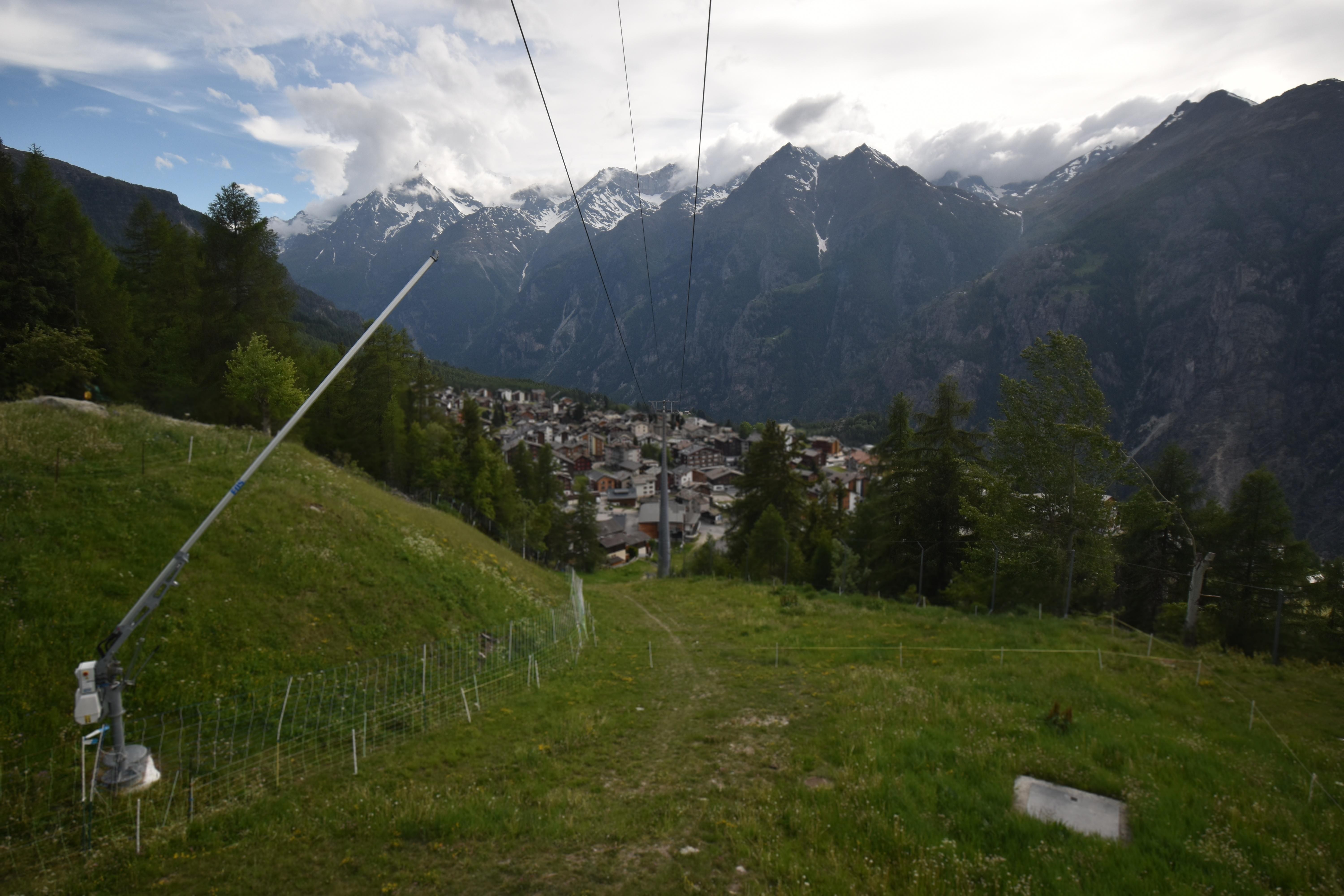 Archiv Foto Webcam Grächen im Wallis