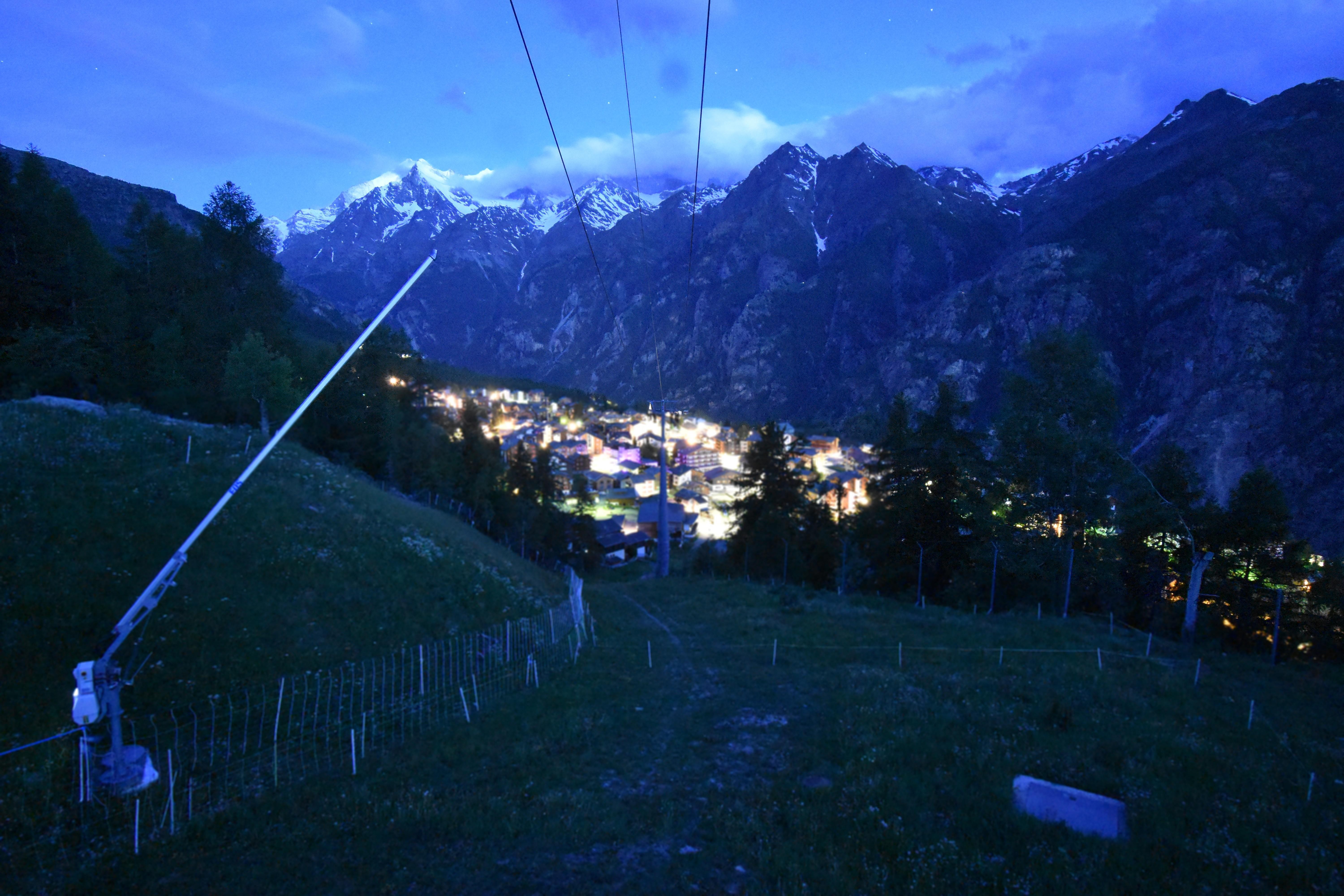 Archived image Webcam Grächen in Valais