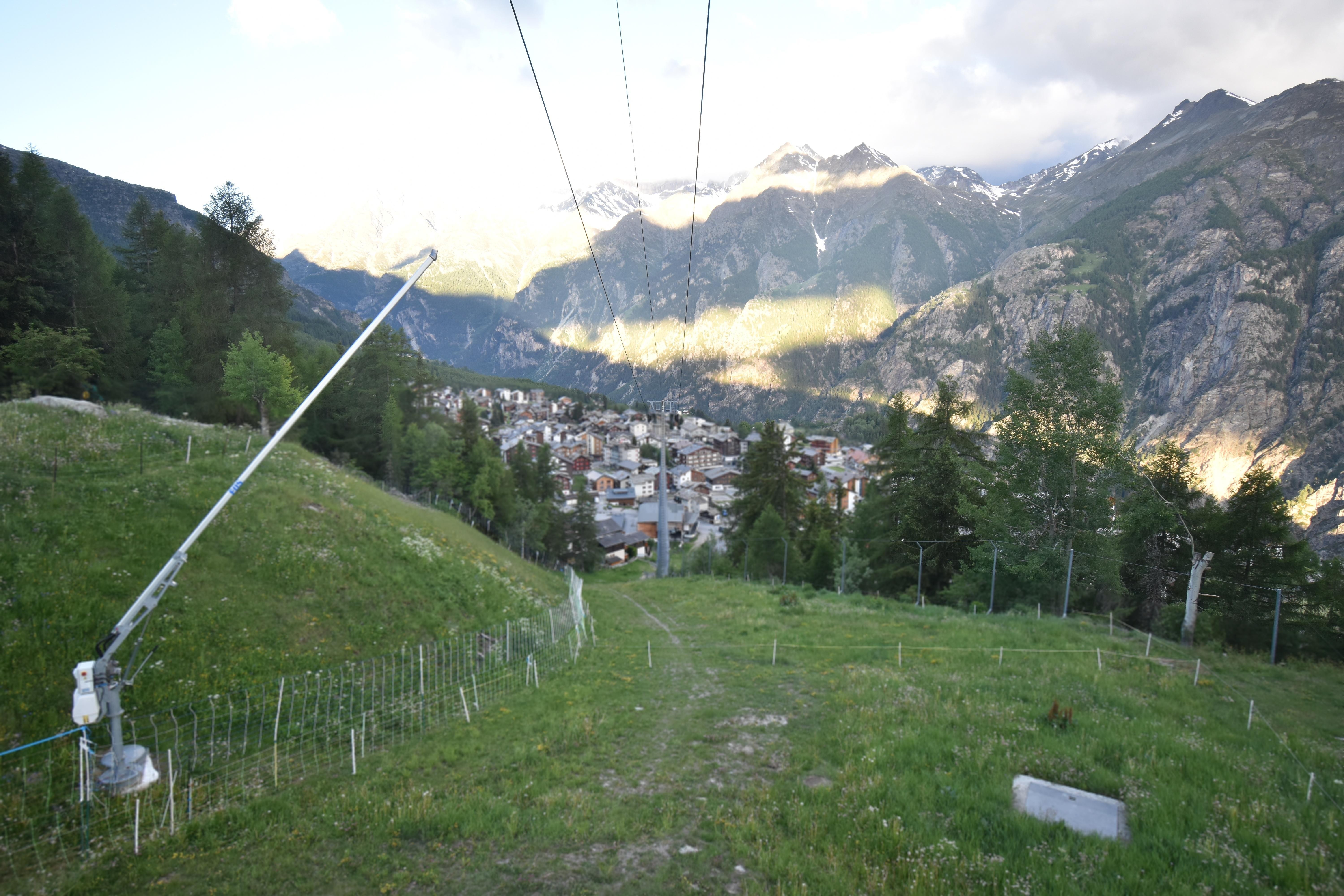 Archived image Webcam Grächen in Valais