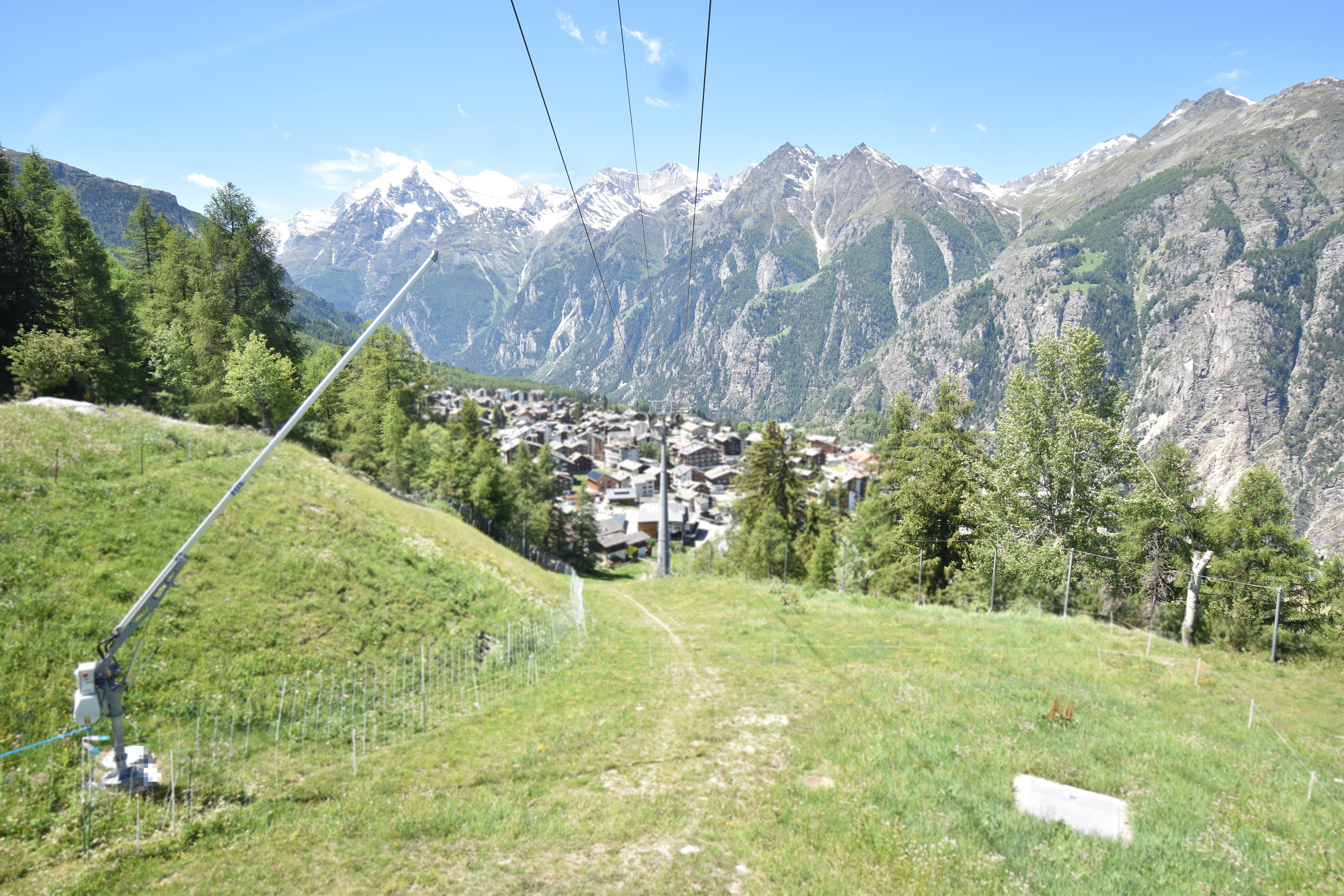 Archived image Webcam Grächen in Valais