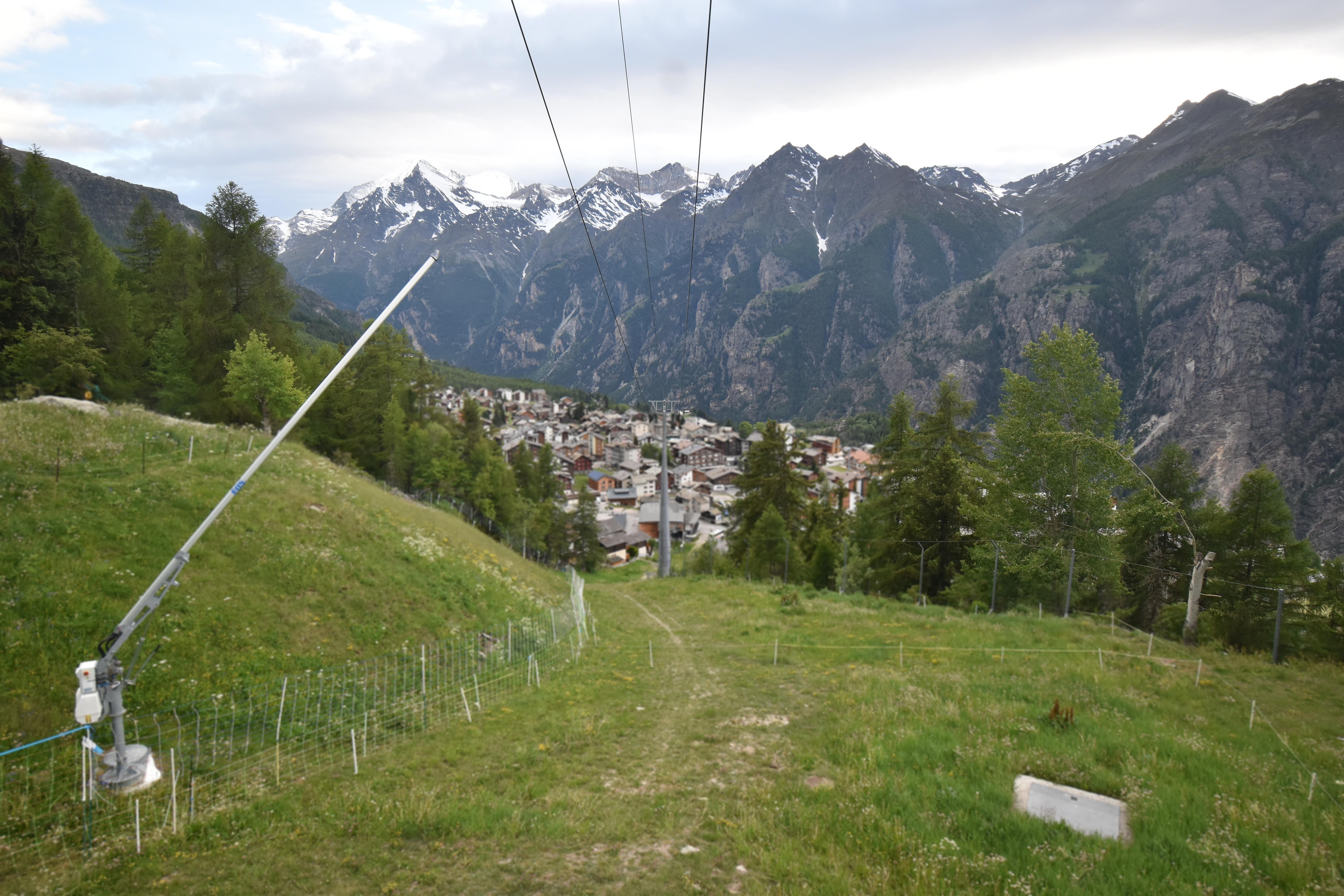 Archived image Webcam Grächen in Valais