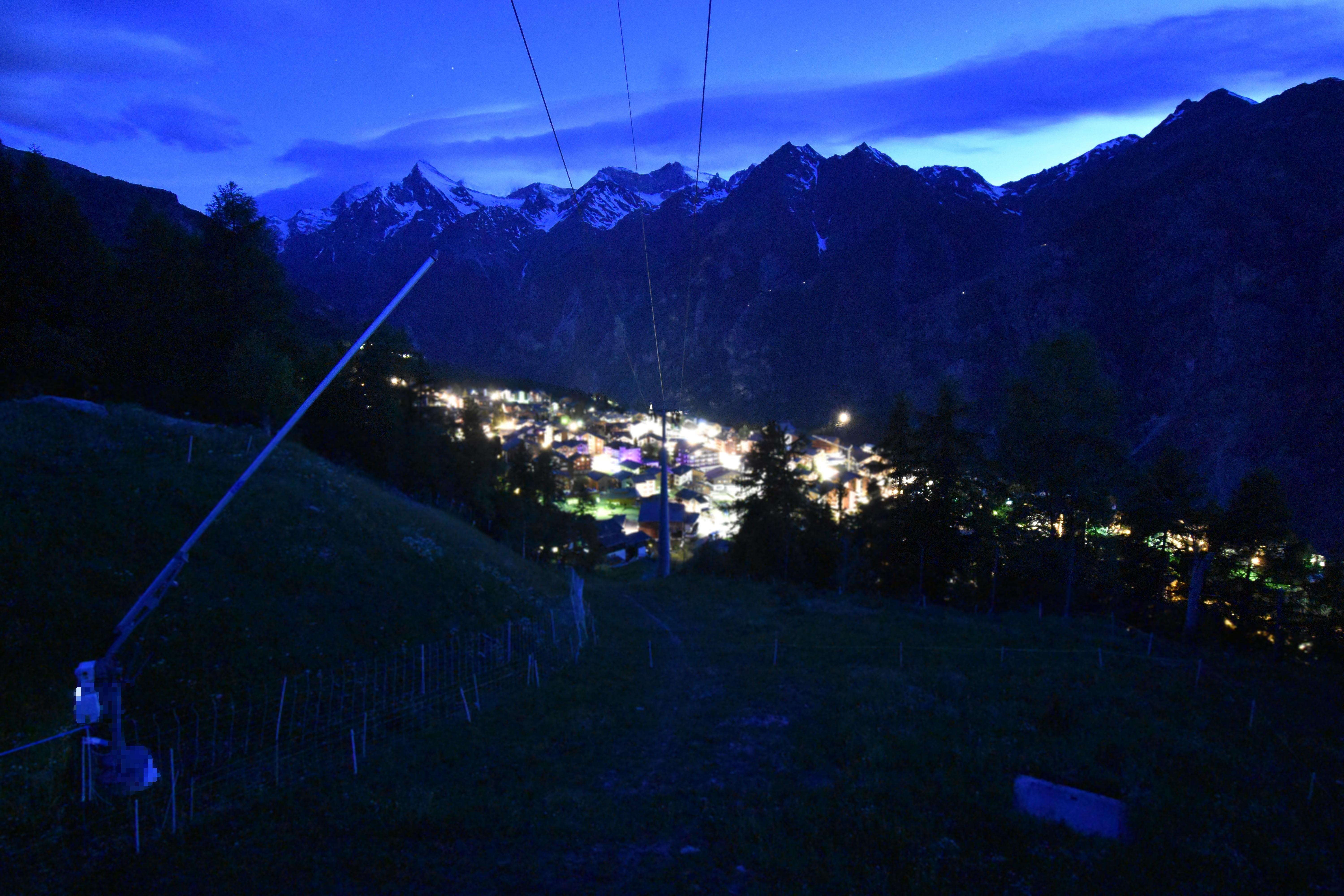Archived image Webcam Grächen in Valais
