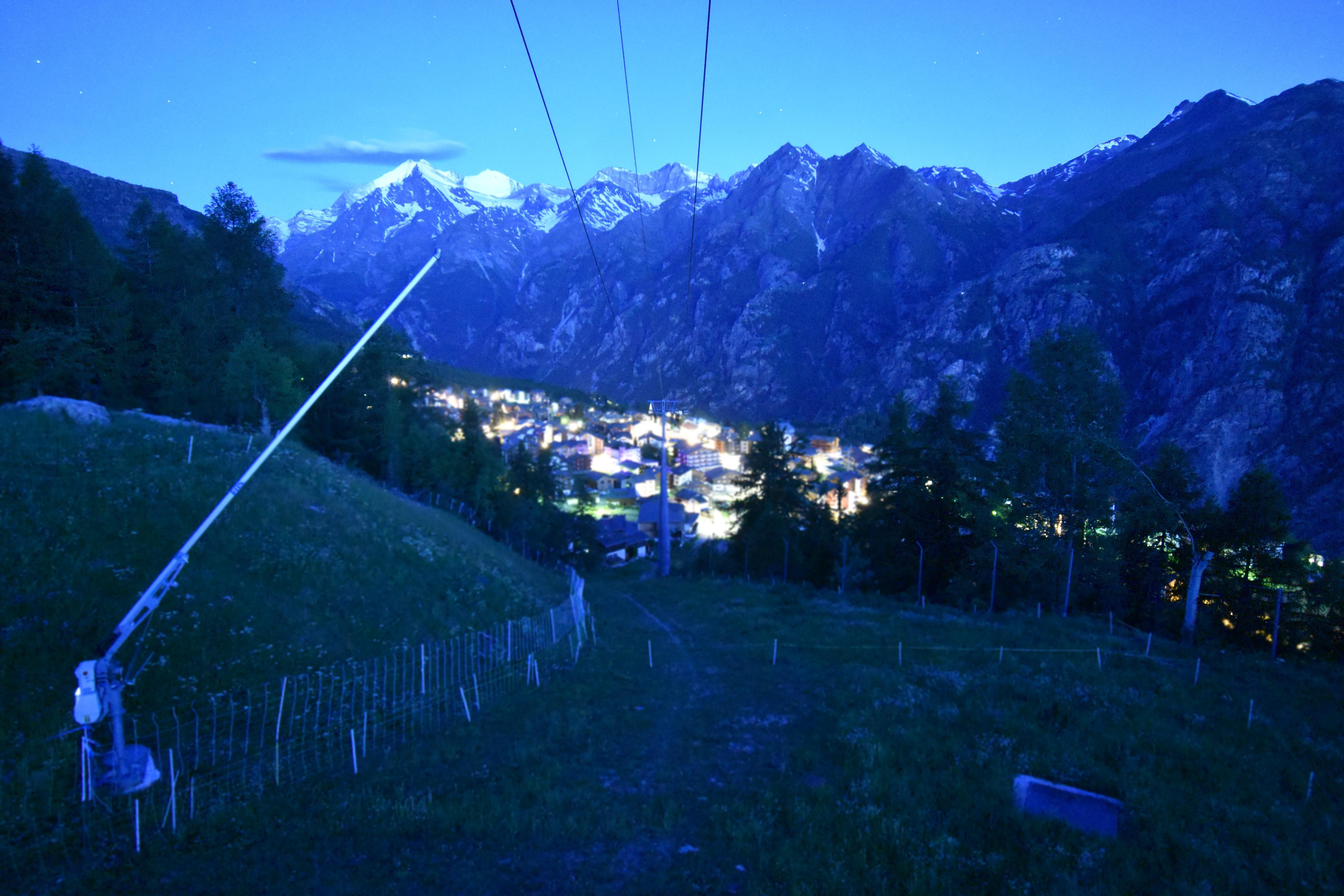 Archived image Webcam Grächen in Valais