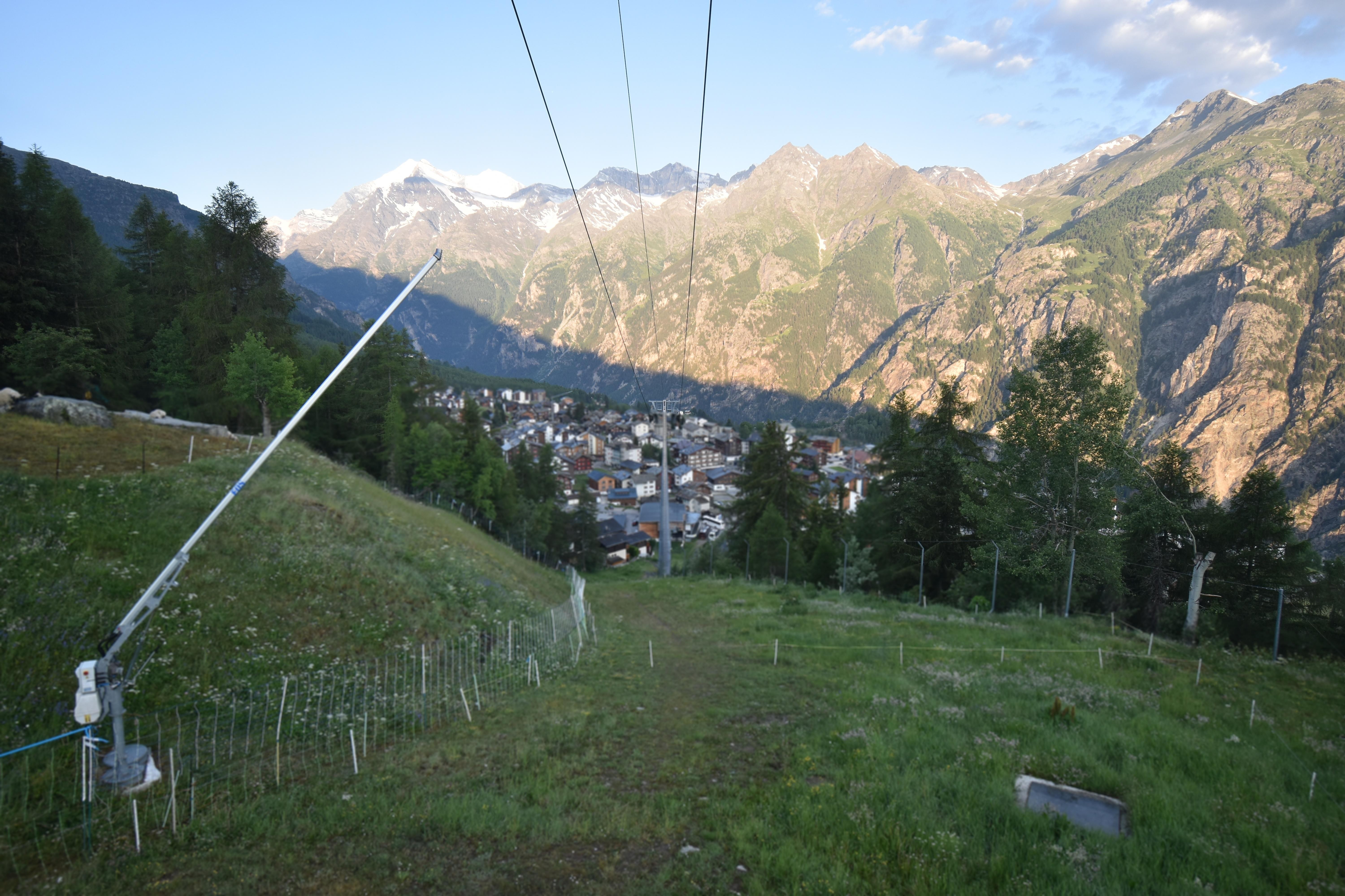 Archiv Foto Webcam Grächen im Wallis