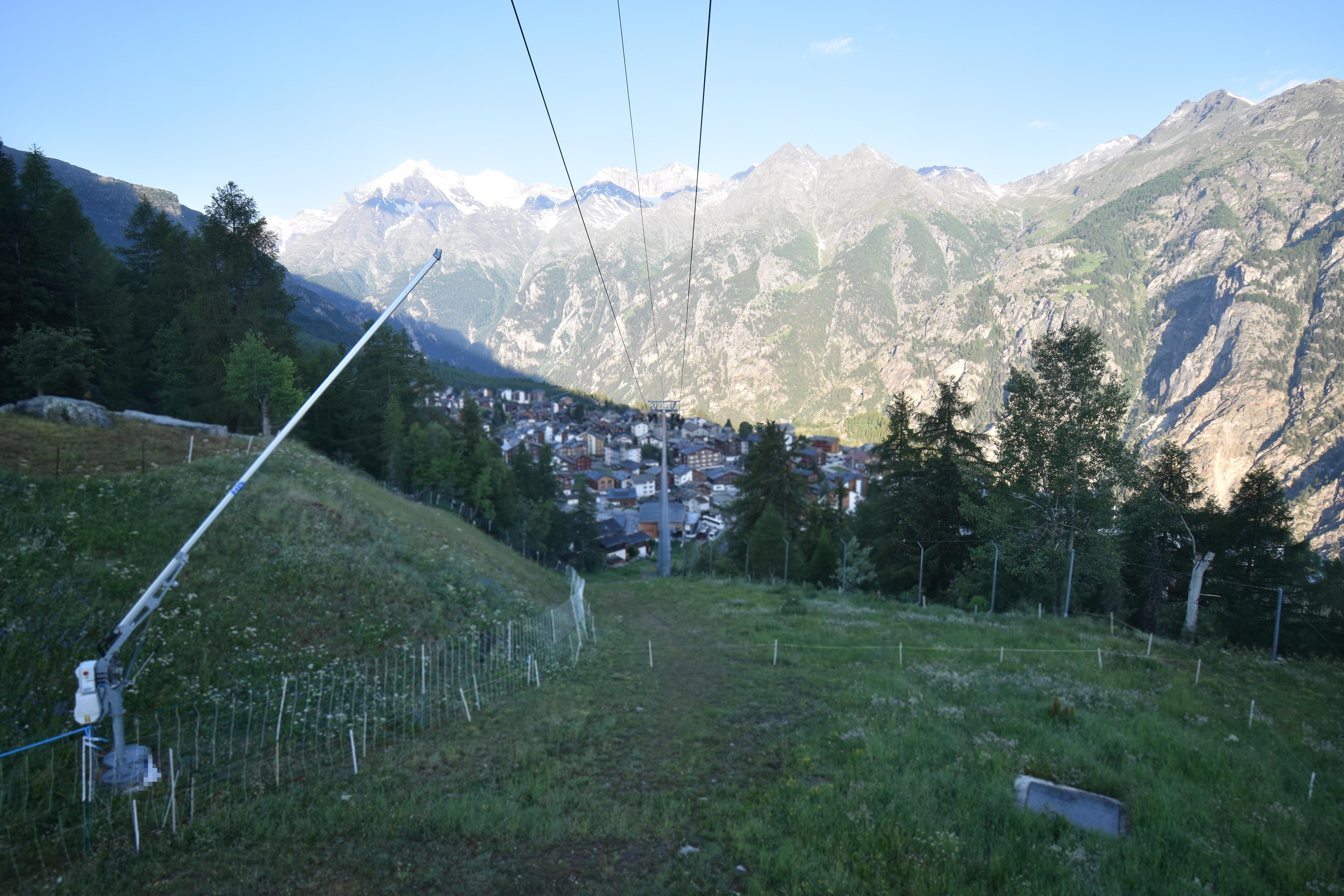 Archiv Foto Webcam Grächen im Wallis