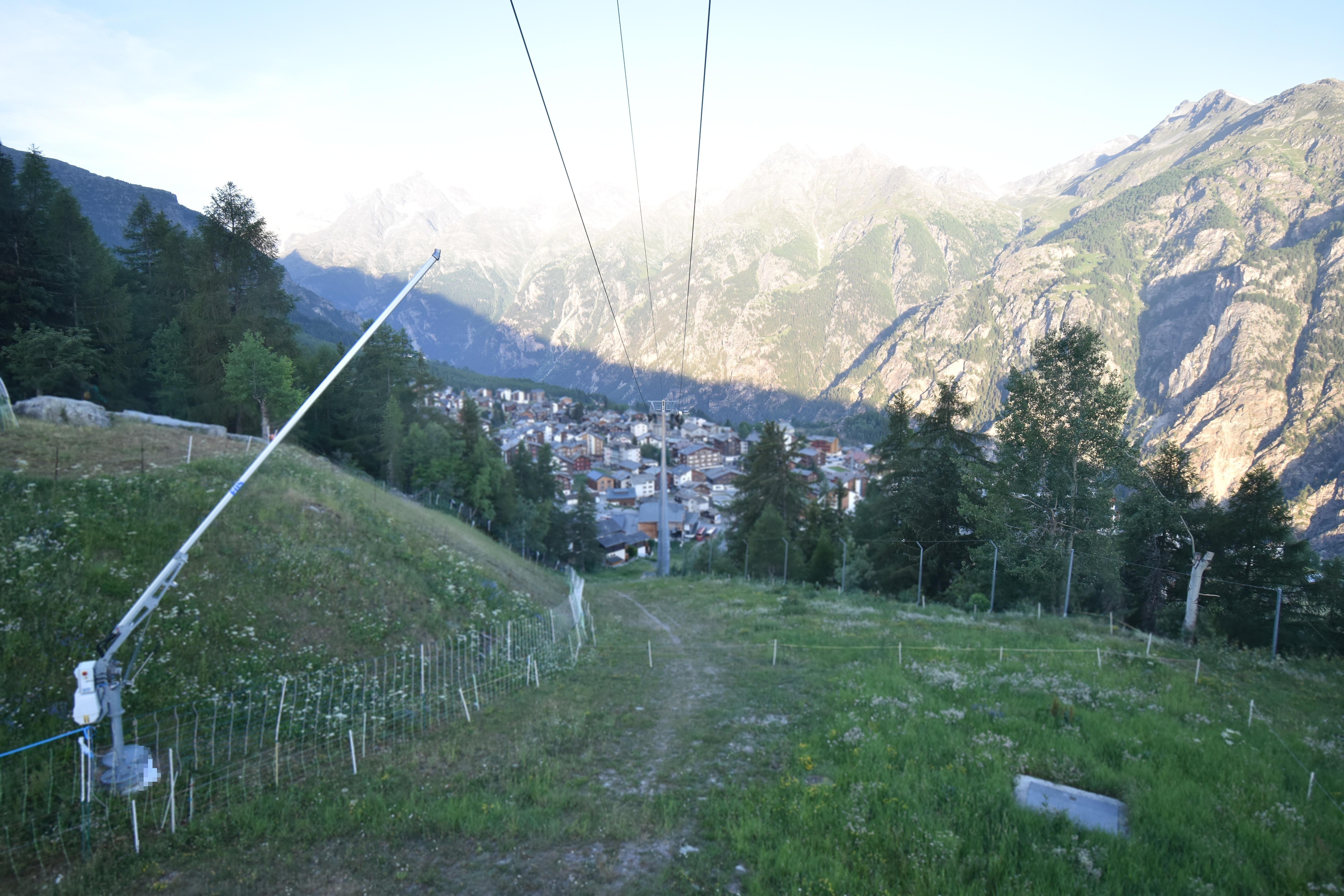 Archiv Foto Webcam Grächen im Wallis