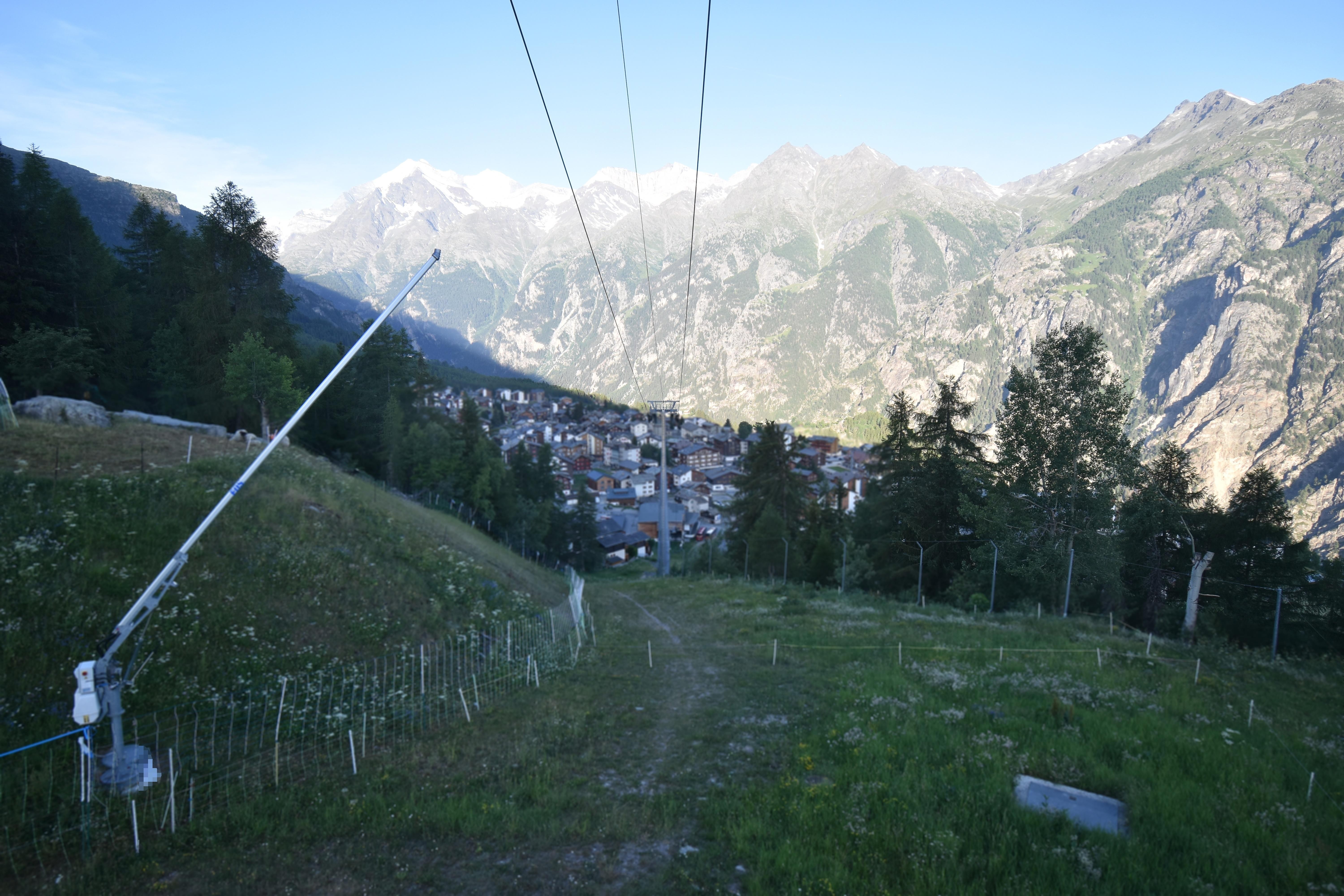 Archiv Foto Webcam Grächen im Wallis