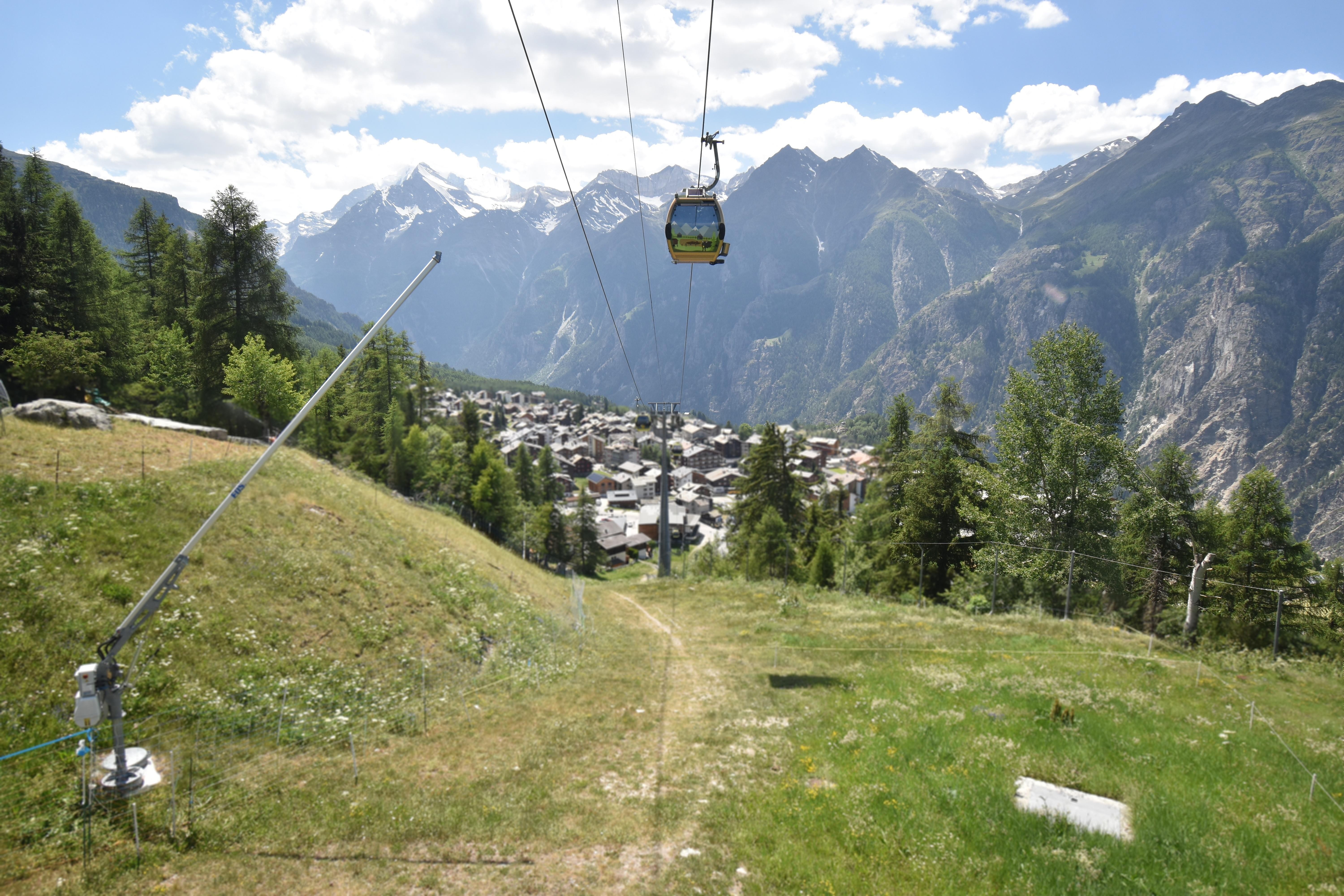 Archiv Foto Webcam Grächen im Wallis