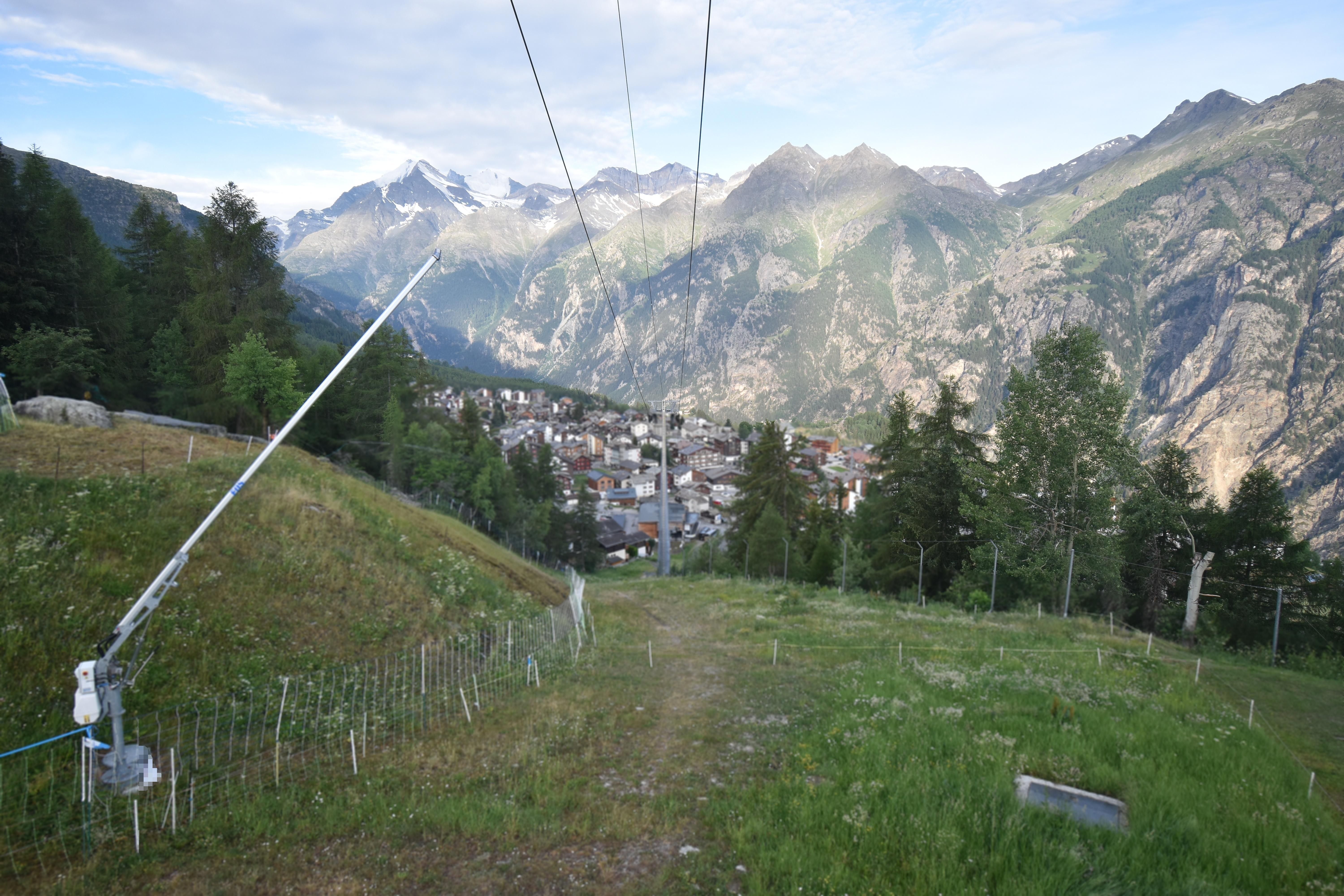 Archiv Foto Webcam Grächen im Wallis