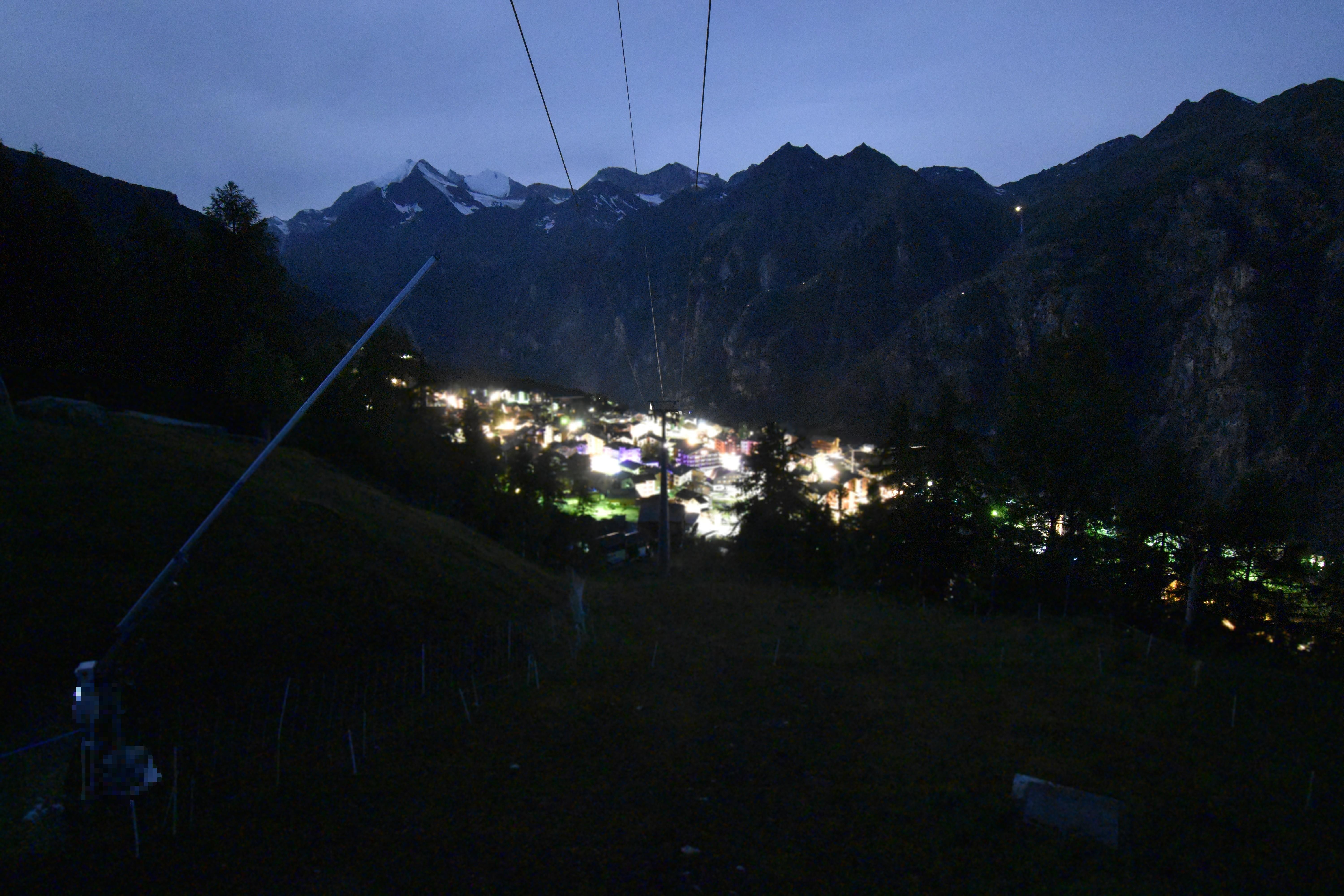 Archived image Webcam Grächen in Valais