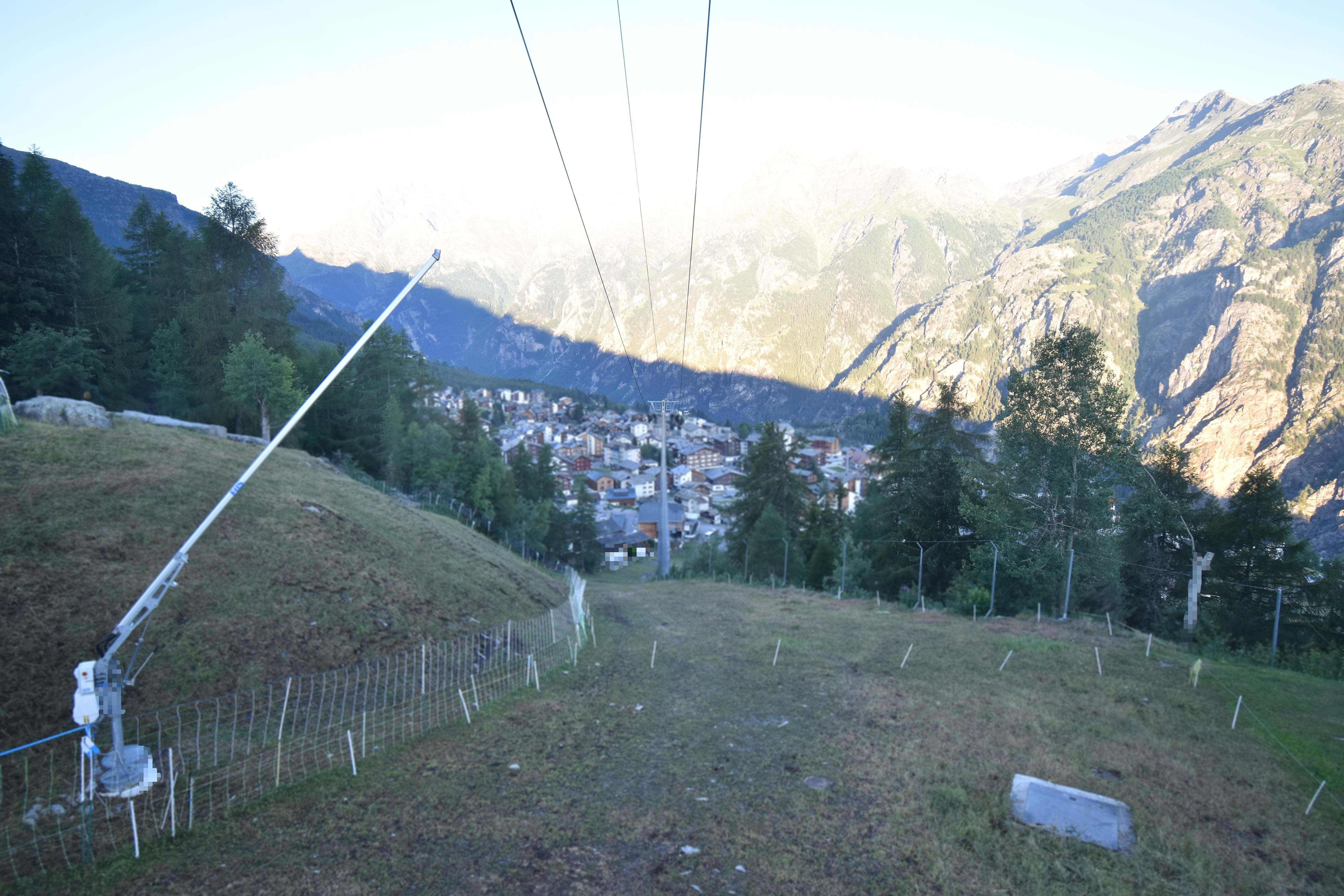 Archiv Foto Webcam Grächen im Wallis