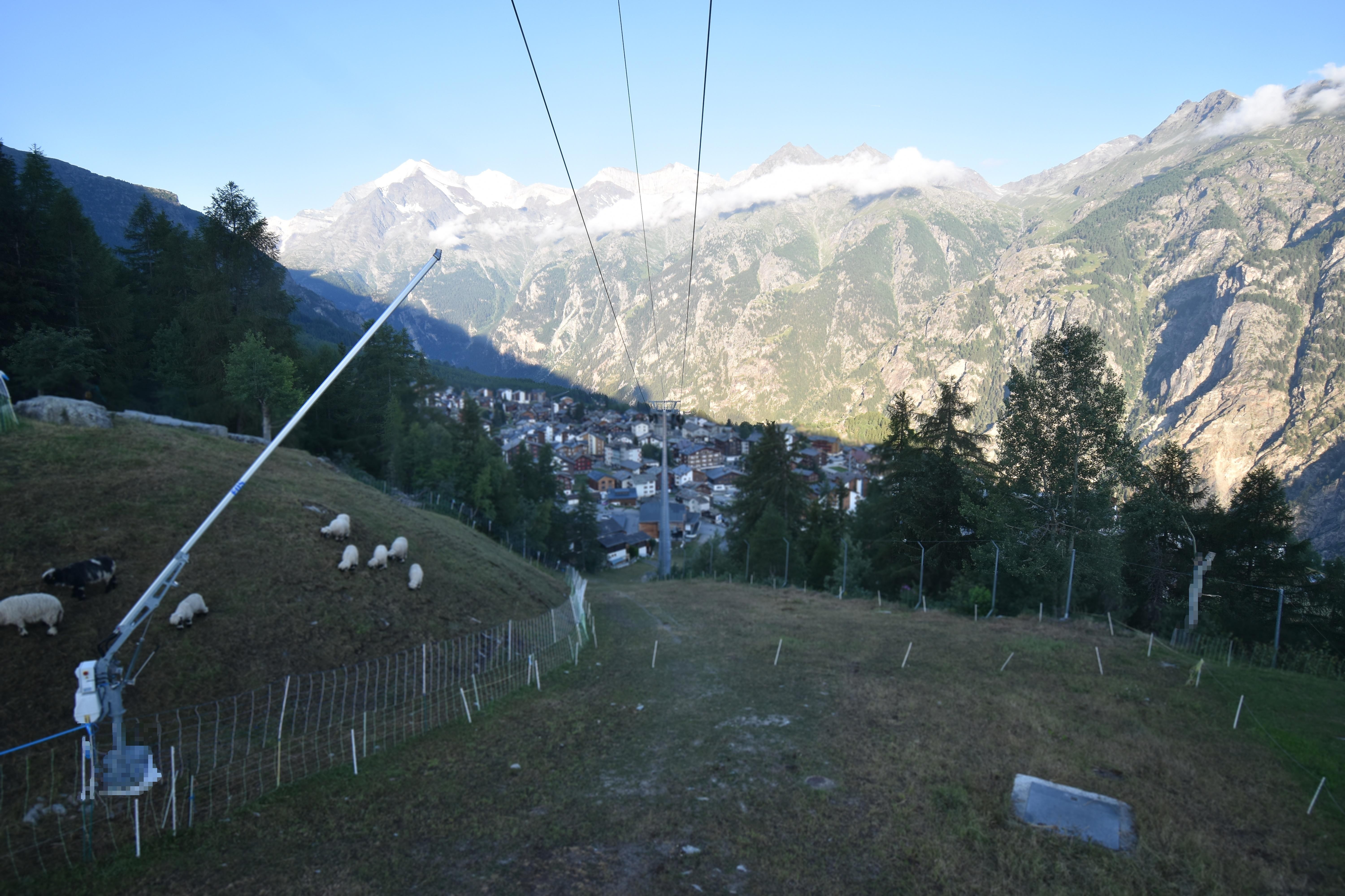 Archiv Foto Webcam Grächen im Wallis
