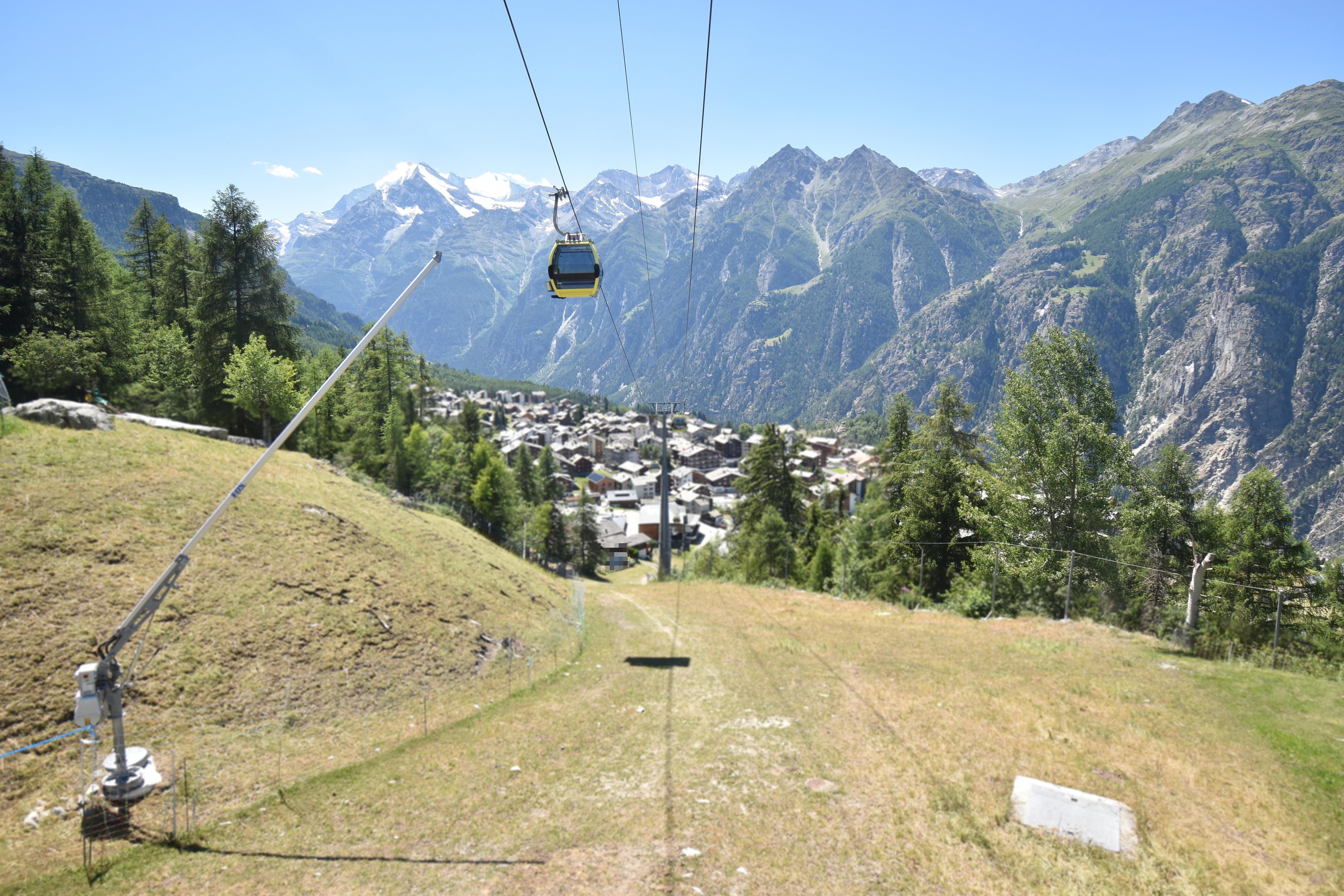 Archiv Foto Webcam Grächen im Wallis