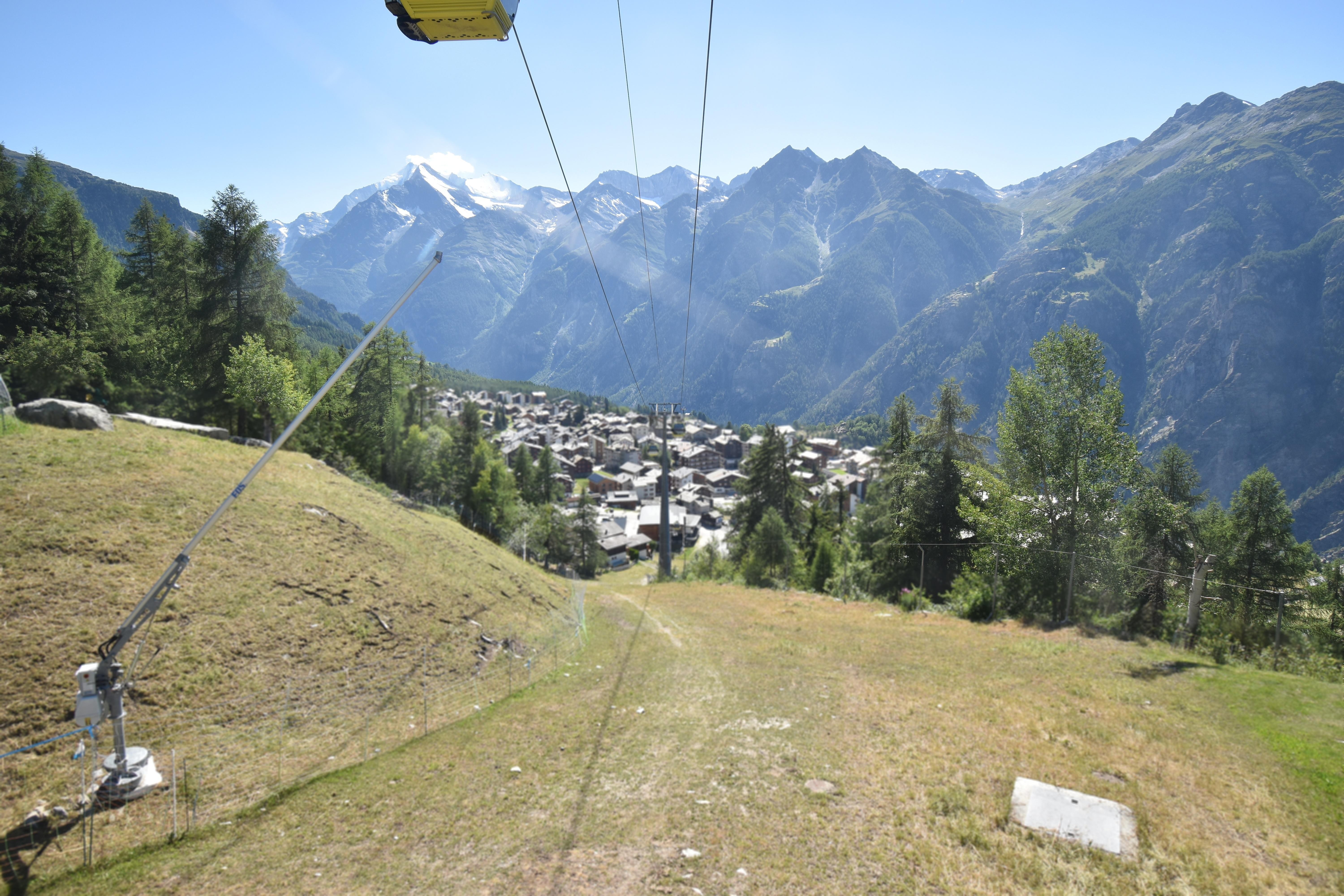 Archiv Foto Webcam Grächen im Wallis