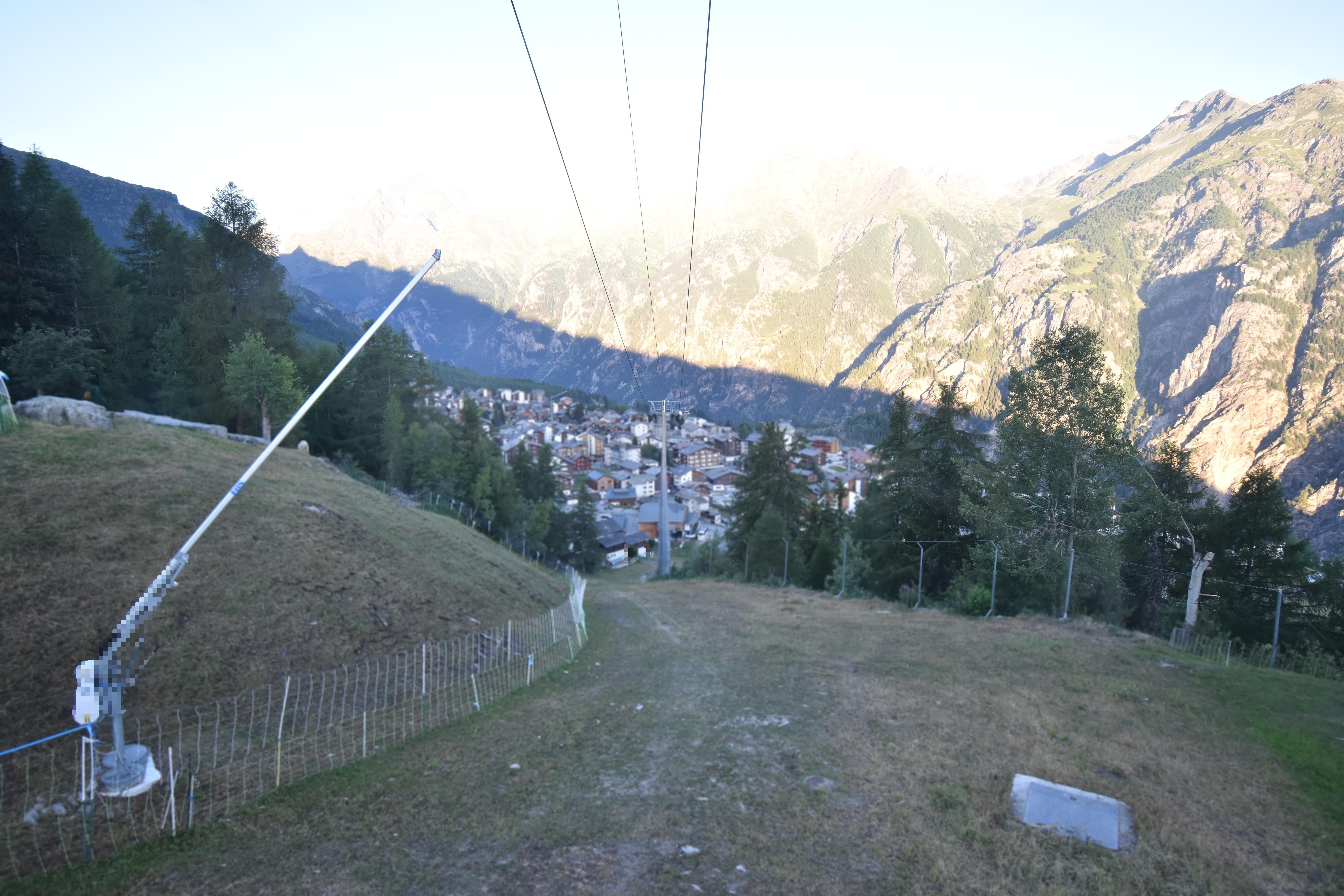 Archived image Webcam Grächen in Valais