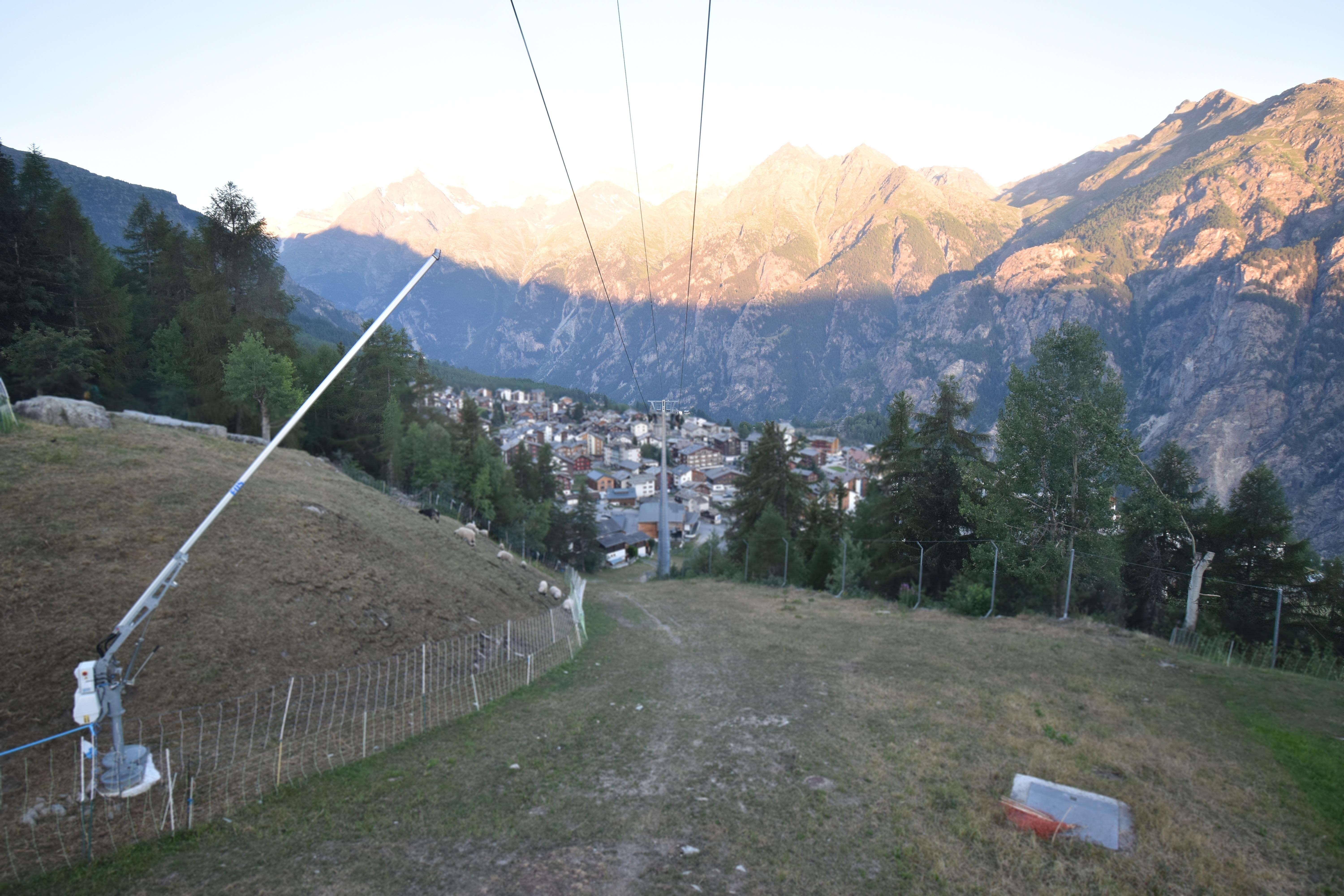 Archiv Foto Webcam Grächen im Wallis