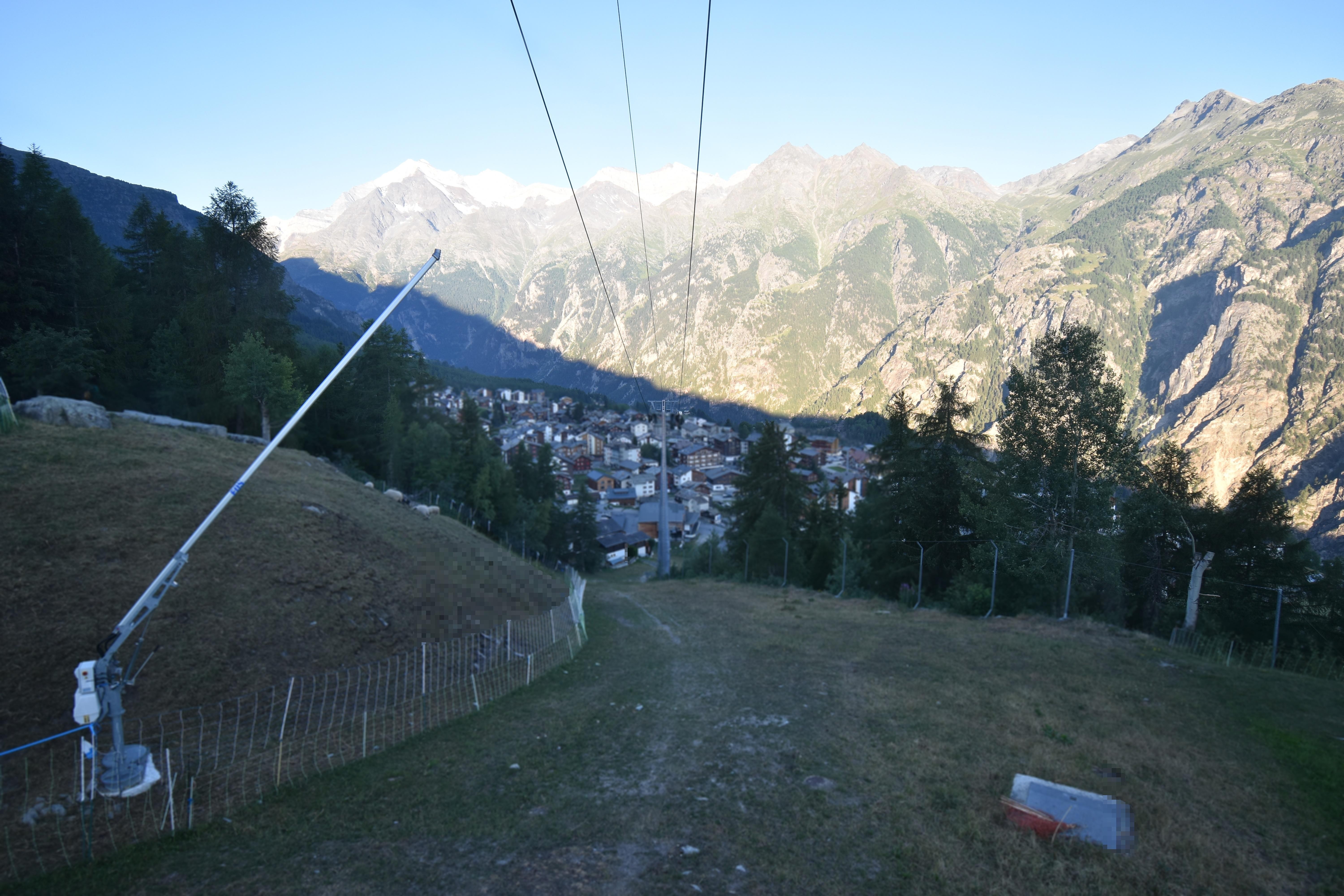 Archiv Foto Webcam Grächen im Wallis