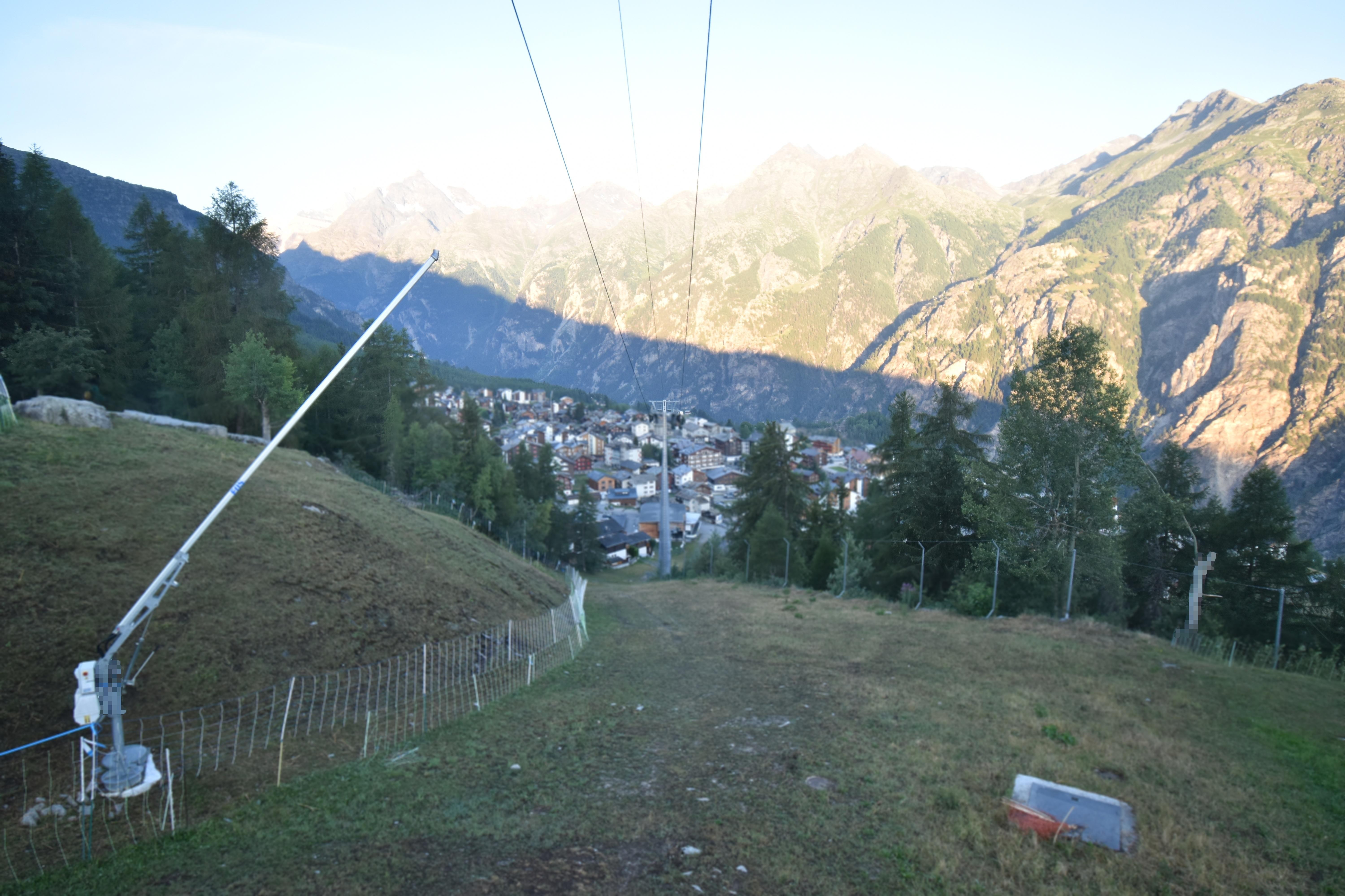Archived image Webcam Grächen in Valais