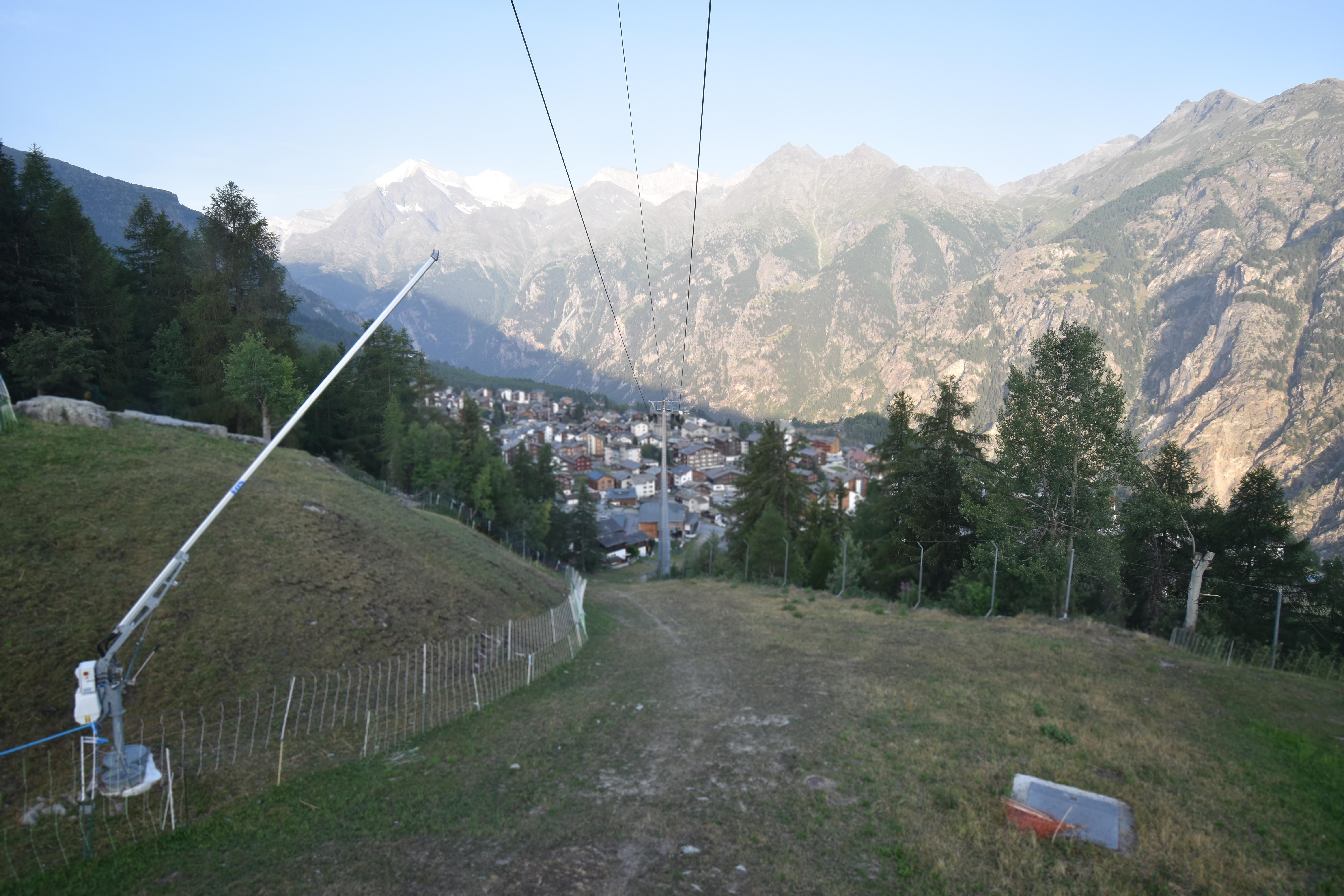 Archiv Foto Webcam Grächen im Wallis