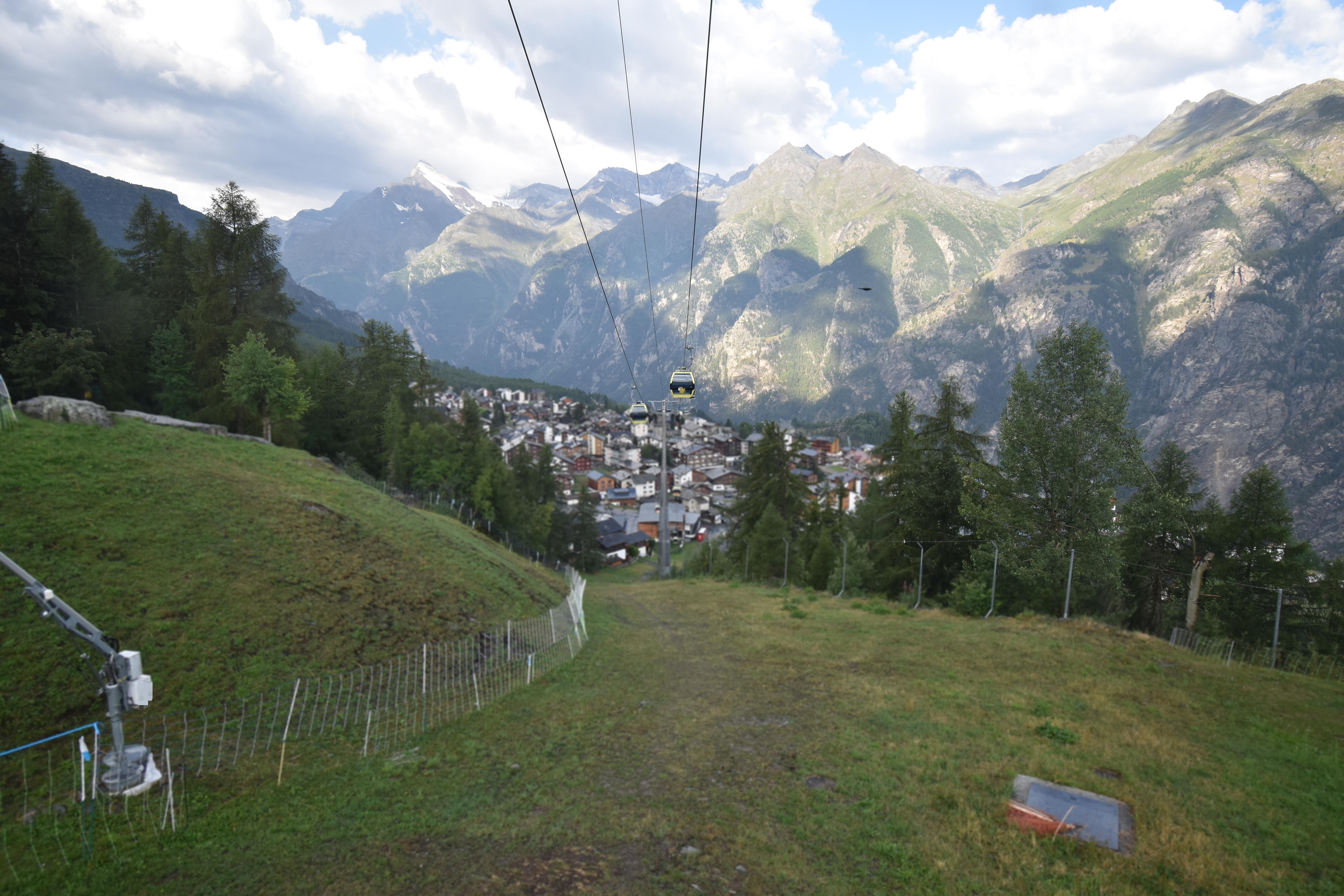 Archiv Foto Webcam Grächen im Wallis