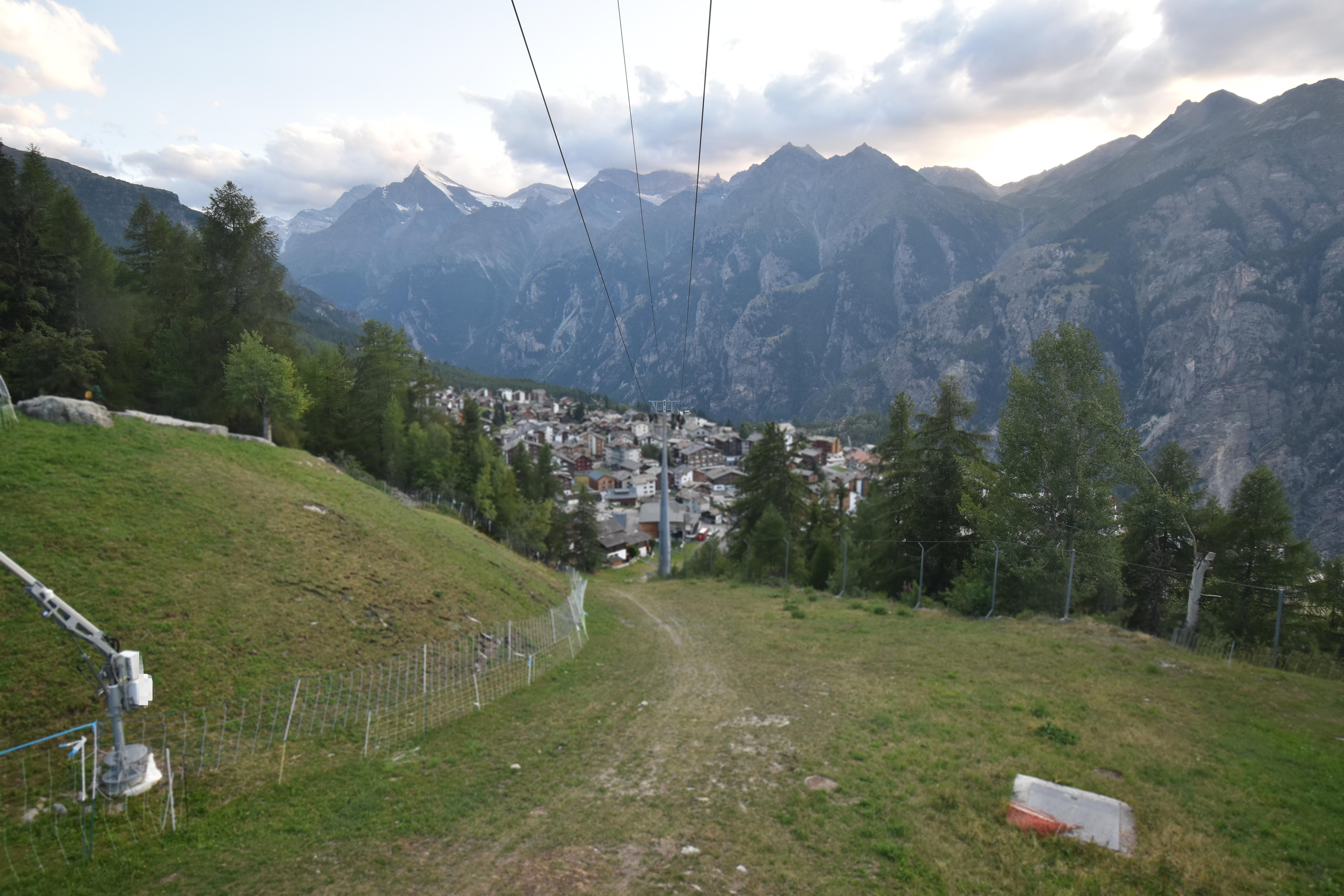 Archiv Foto Webcam Grächen im Wallis