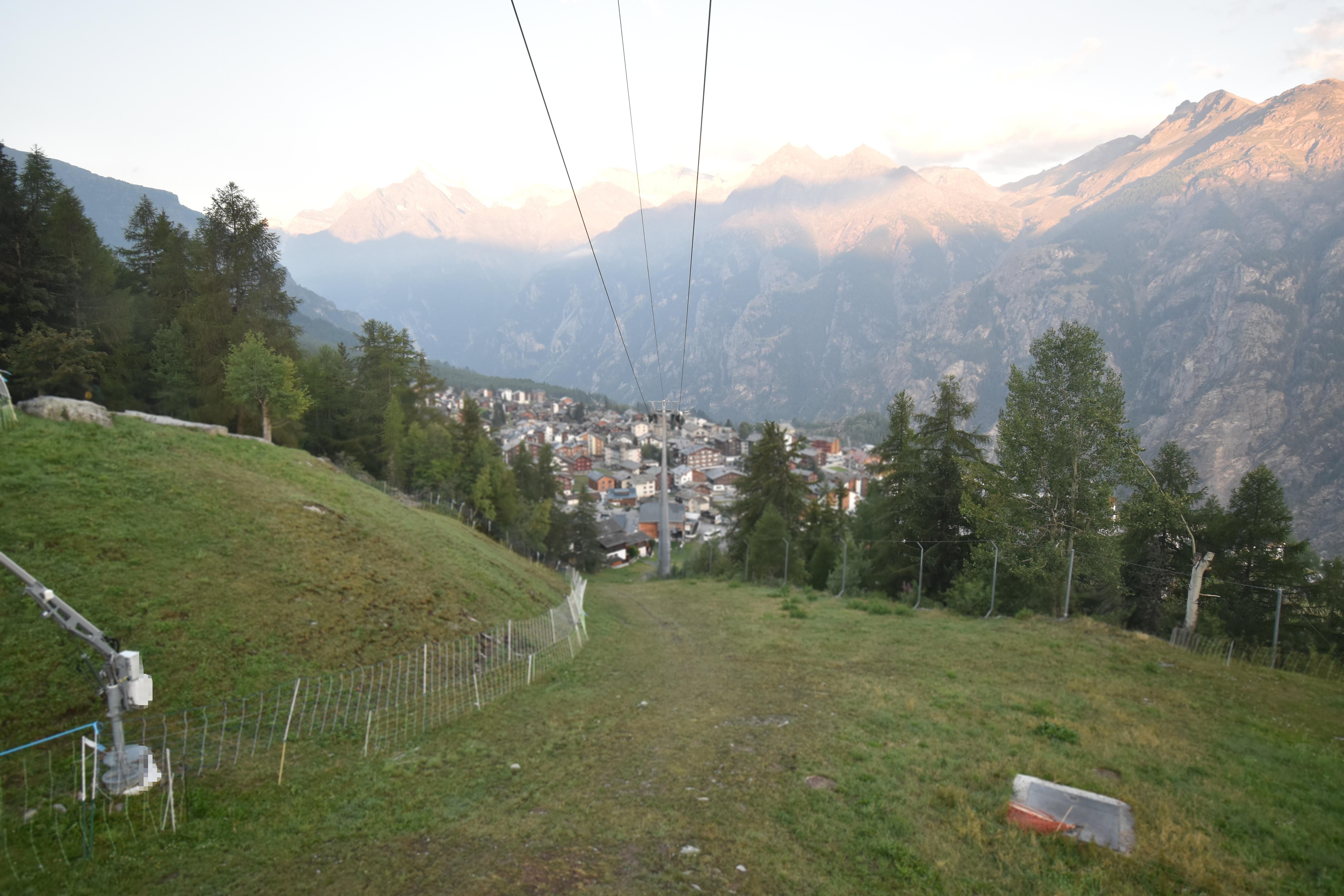 Archived image Webcam Grächen in Valais
