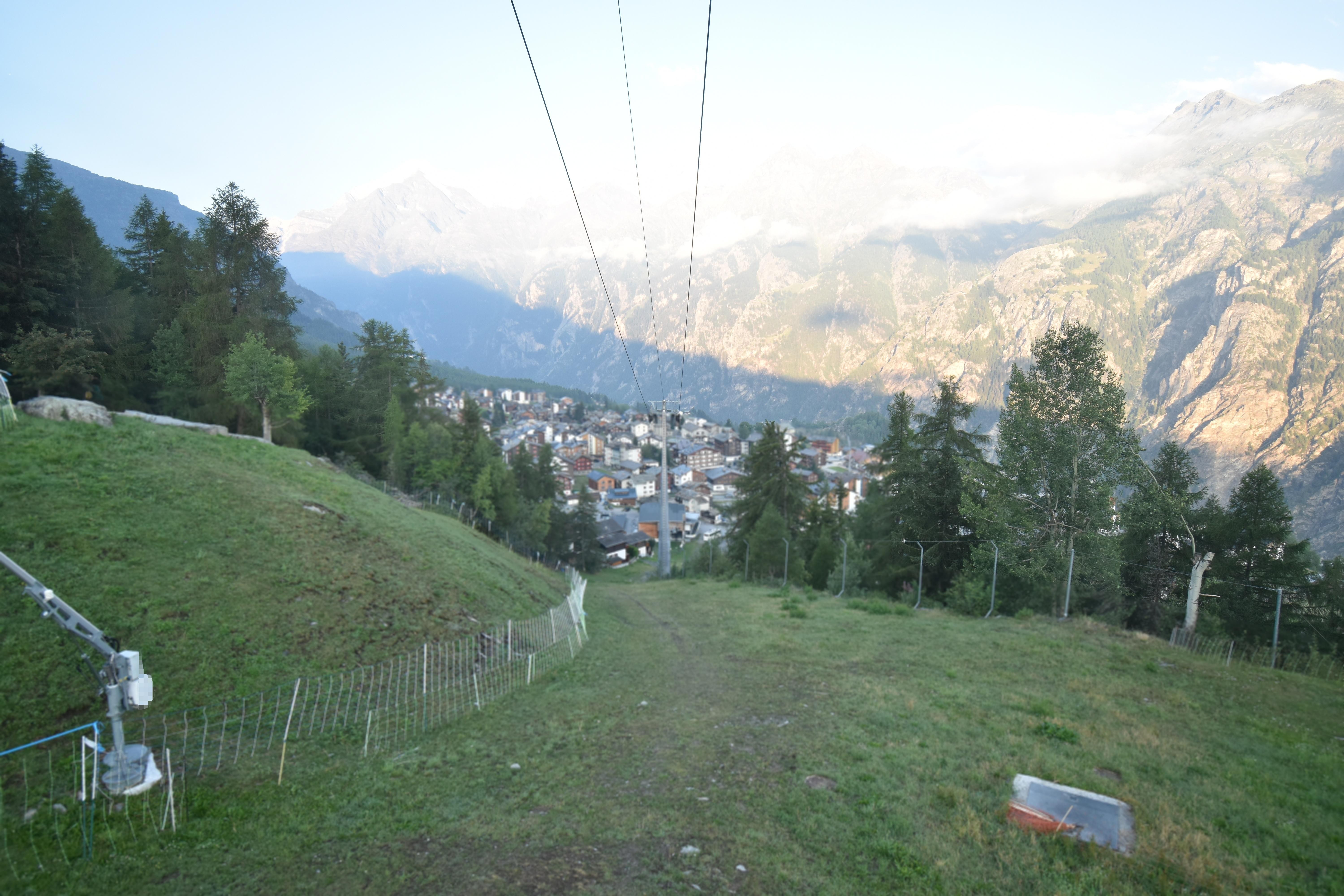 Archived image Webcam Grächen in Valais