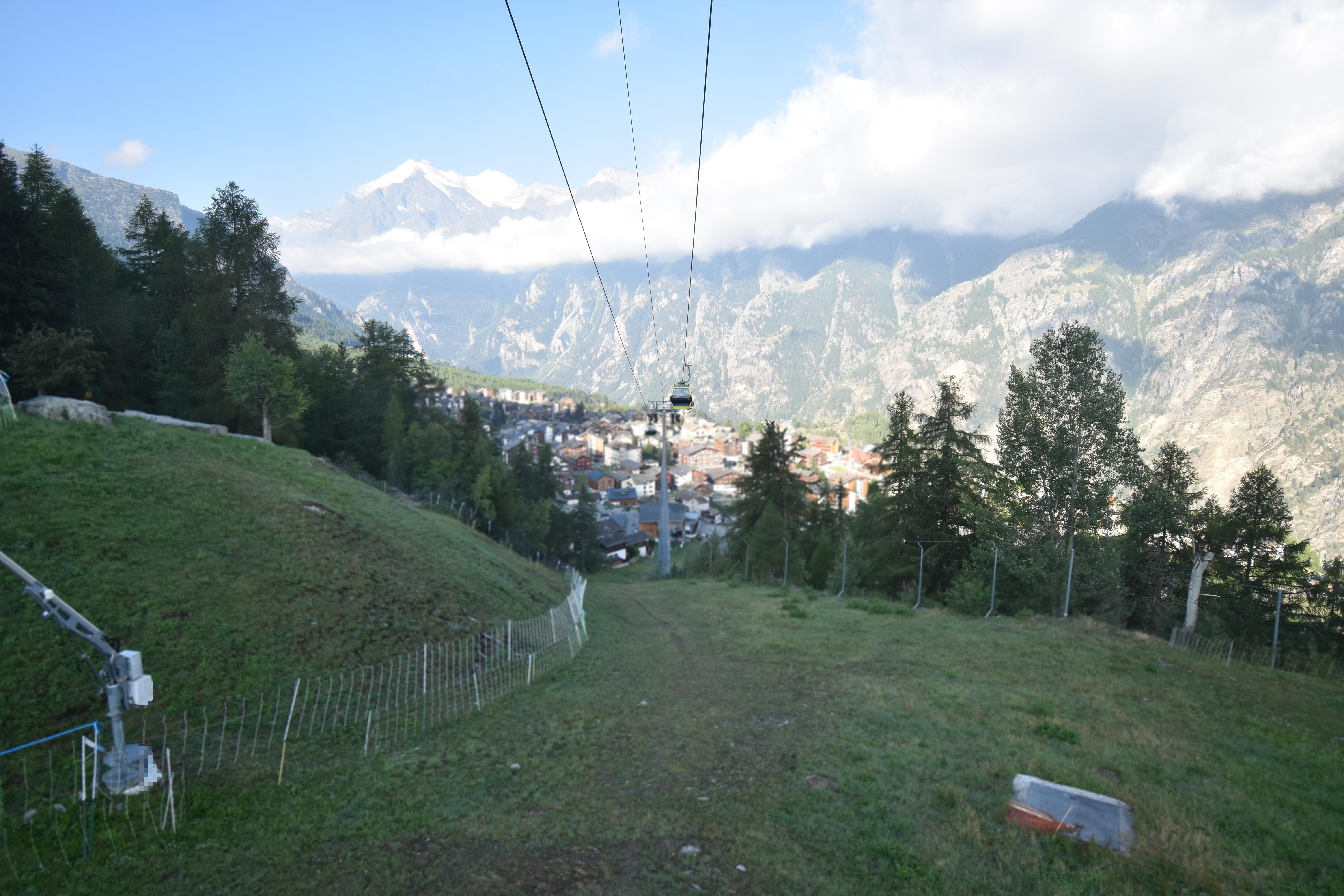 Archived image Webcam Grächen in Valais