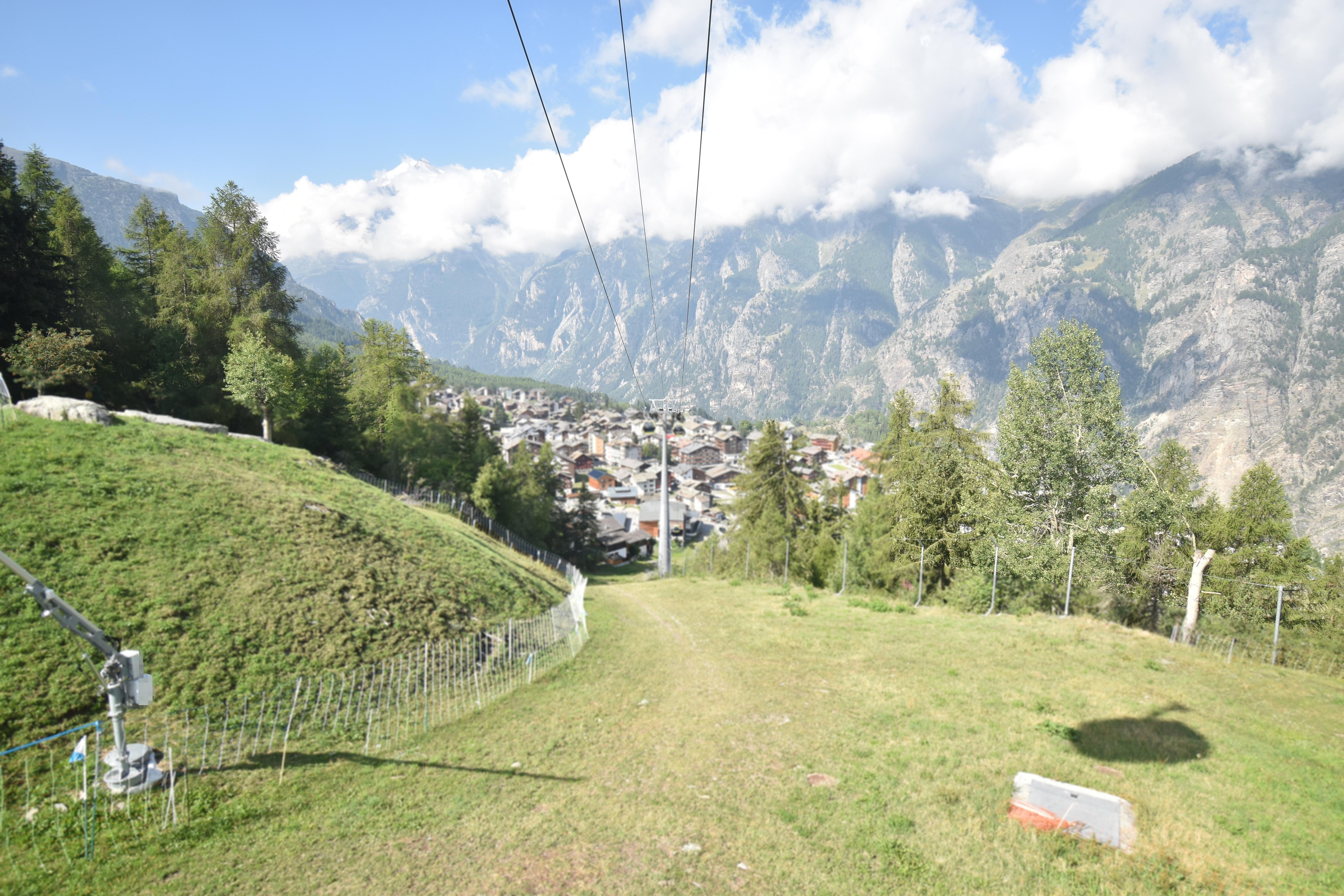 Archived image Webcam Grächen in Valais